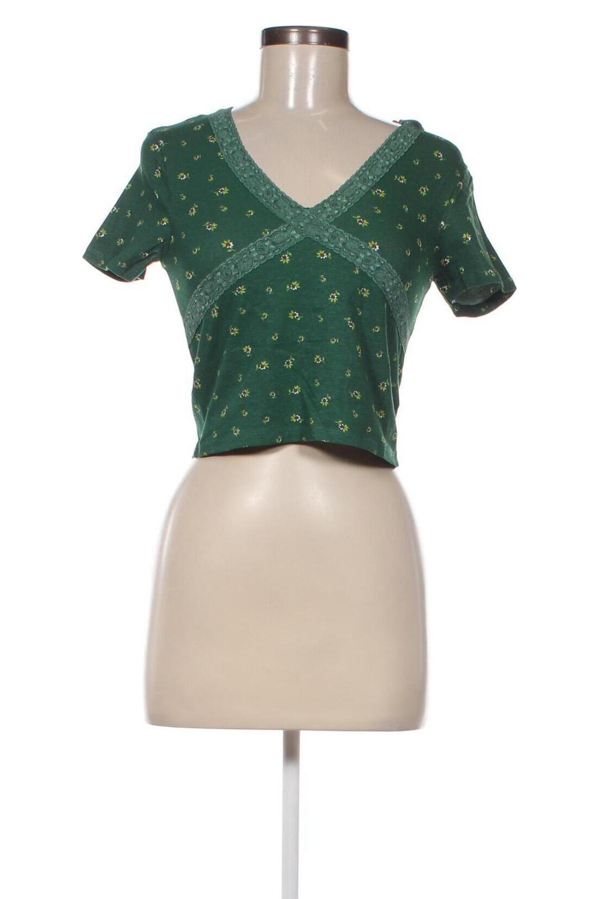 Γυναικεία μπλούζα Jennyfer, Μέγεθος M, Χρώμα Πράσινο, Τιμή 6,23 €
