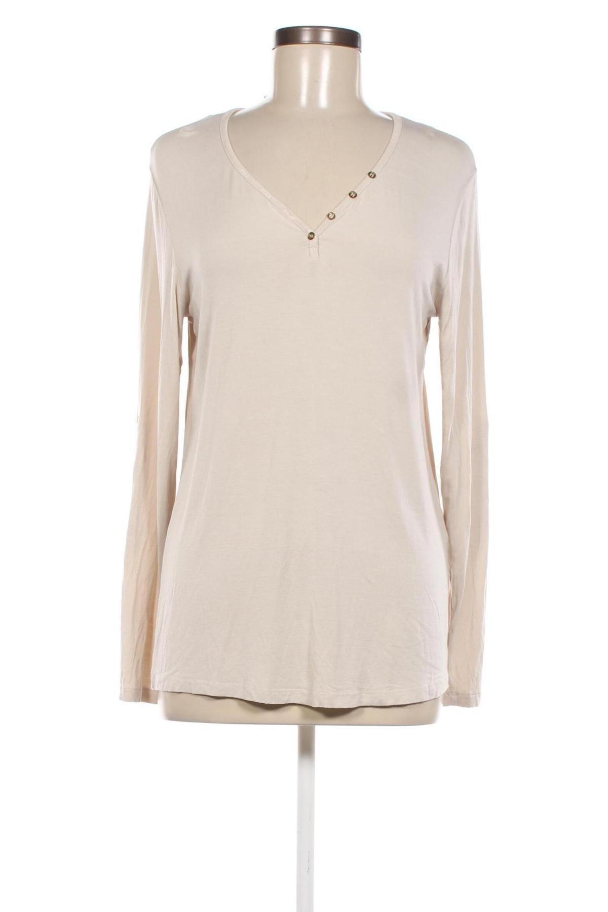 Damen Shirt Laura Di Sarpi, Größe L, Farbe Beige, Preis 8,99 €