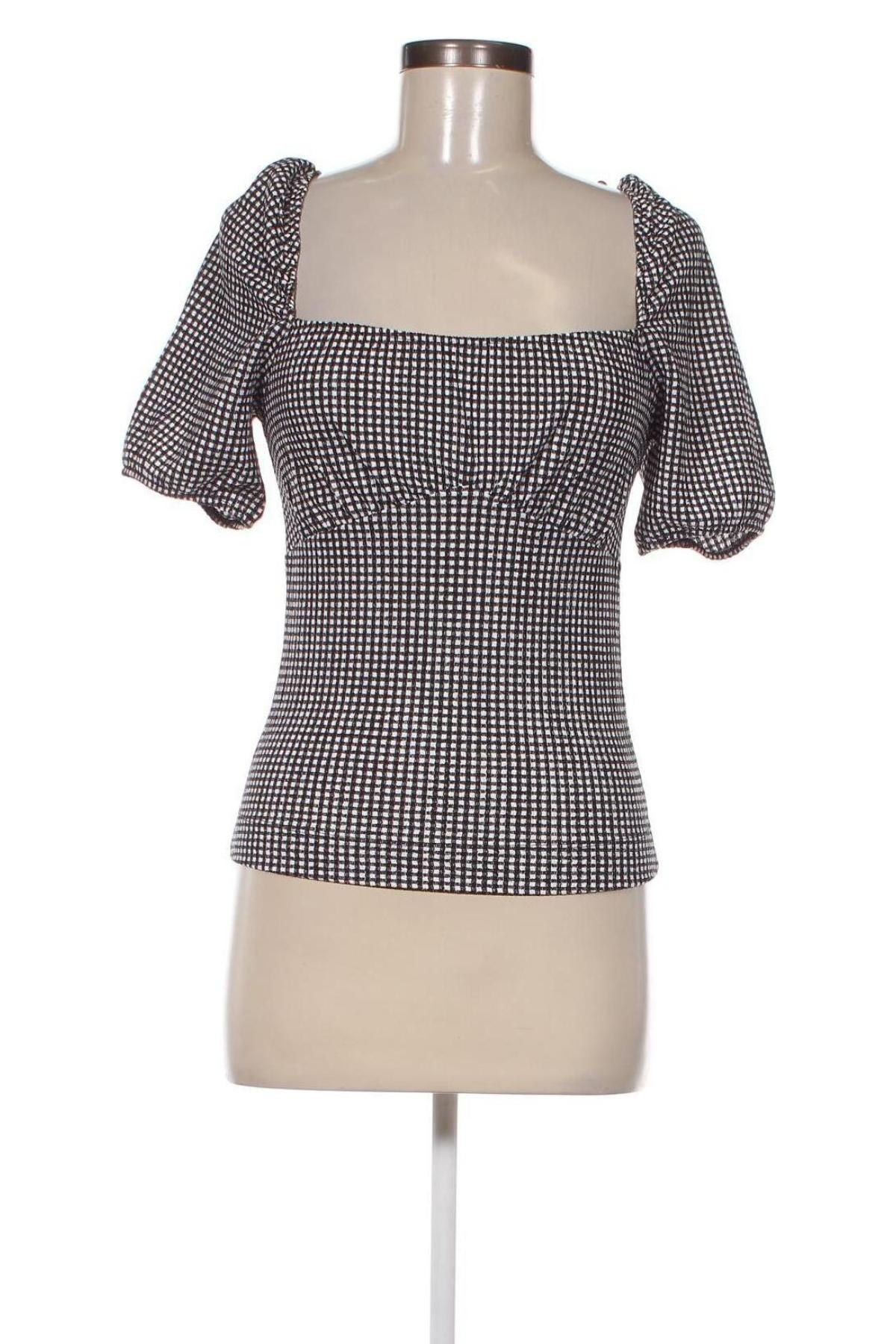 Дамска блуза Mohito, Размер XXS, Цвят Сив, Цена 4,75 лв.