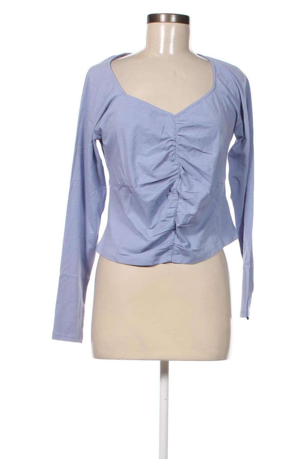 Damen Shirt Monki, Größe L, Farbe Blau, Preis € 4,02