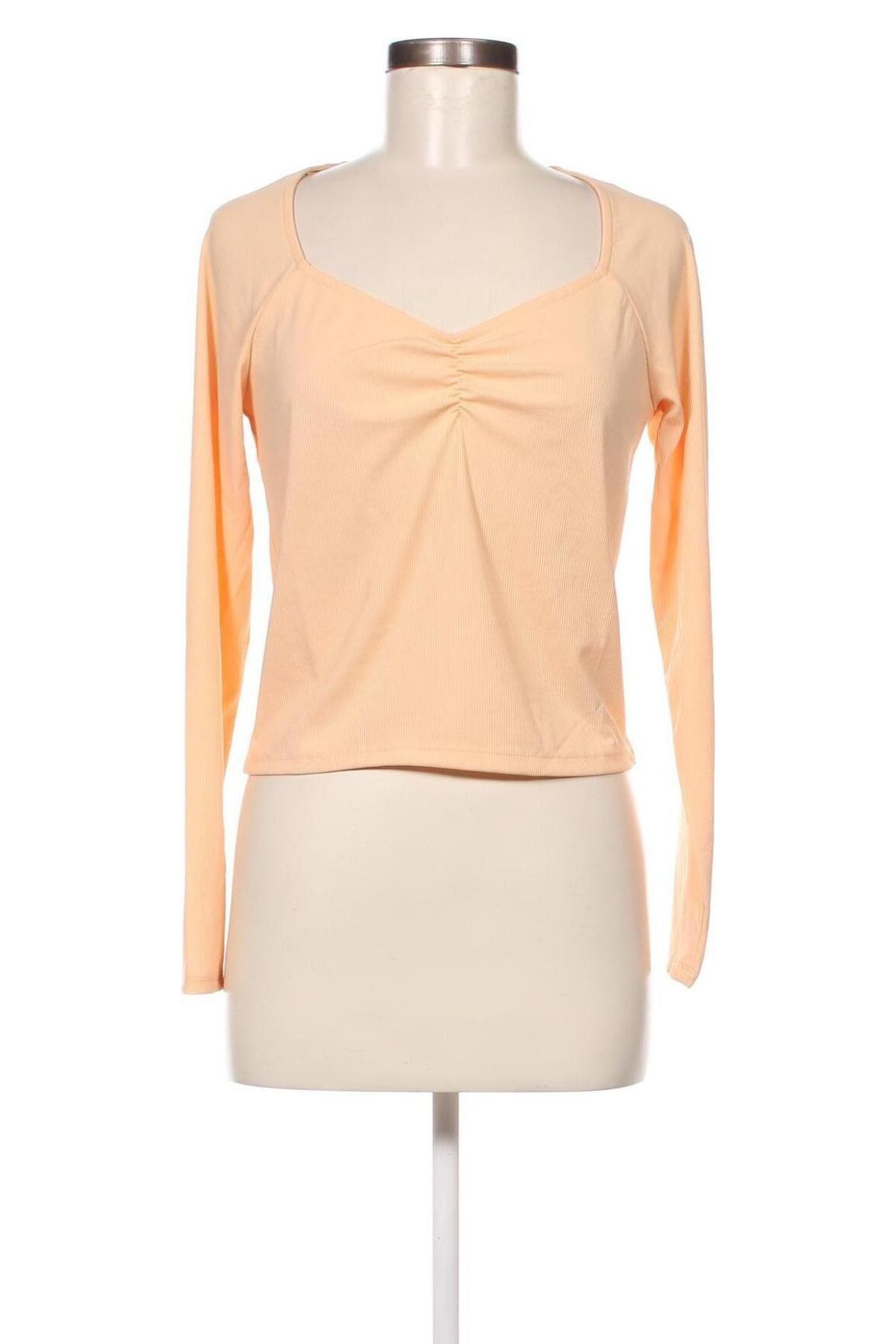 Γυναικεία μπλούζα Monki, Μέγεθος M, Χρώμα Πορτοκαλί, Τιμή 4,29 €