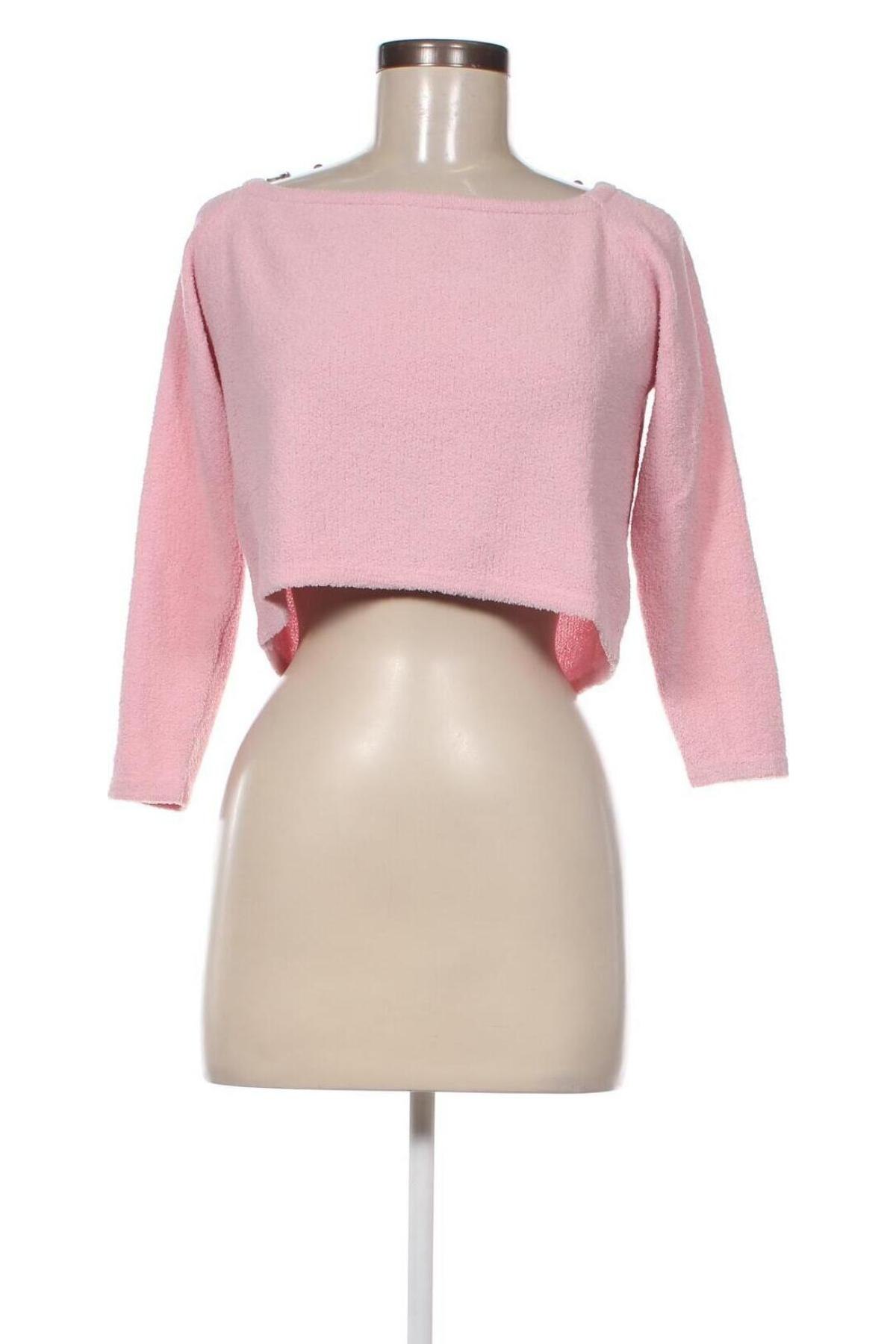 Дамска блуза Monki, Размер L, Цвят Розов, Цена 8,32 лв.