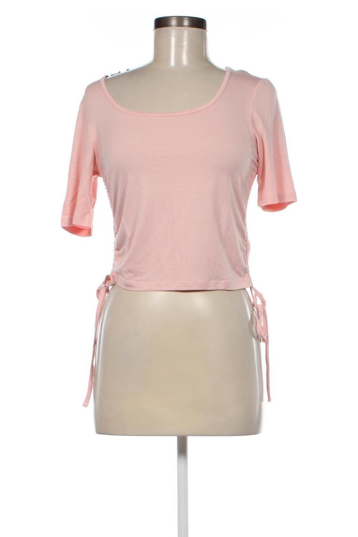 Дамска блуза NA-KD, Размер M, Цвят Розов, Цена 17,28 лв.