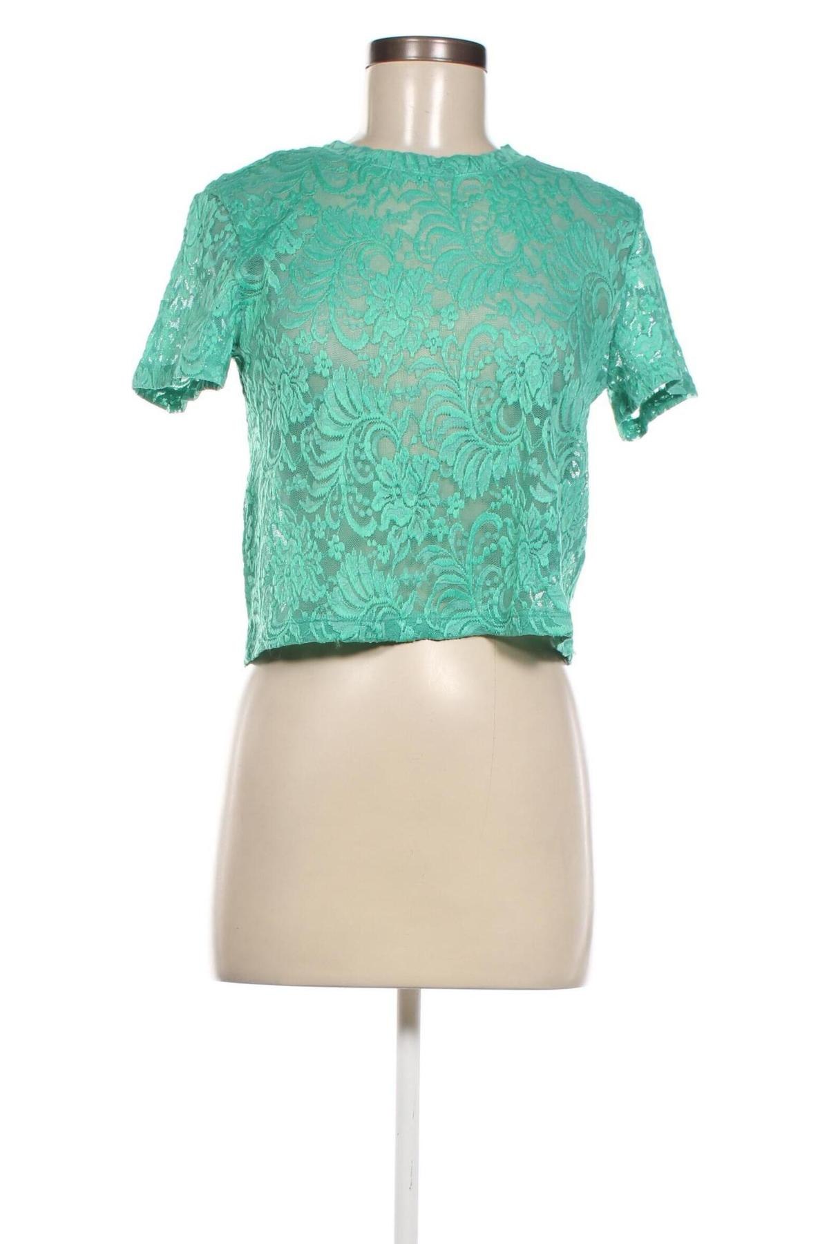 Γυναικεία μπλούζα ONLY, Μέγεθος L, Χρώμα Πράσινο, Τιμή 4,12 €