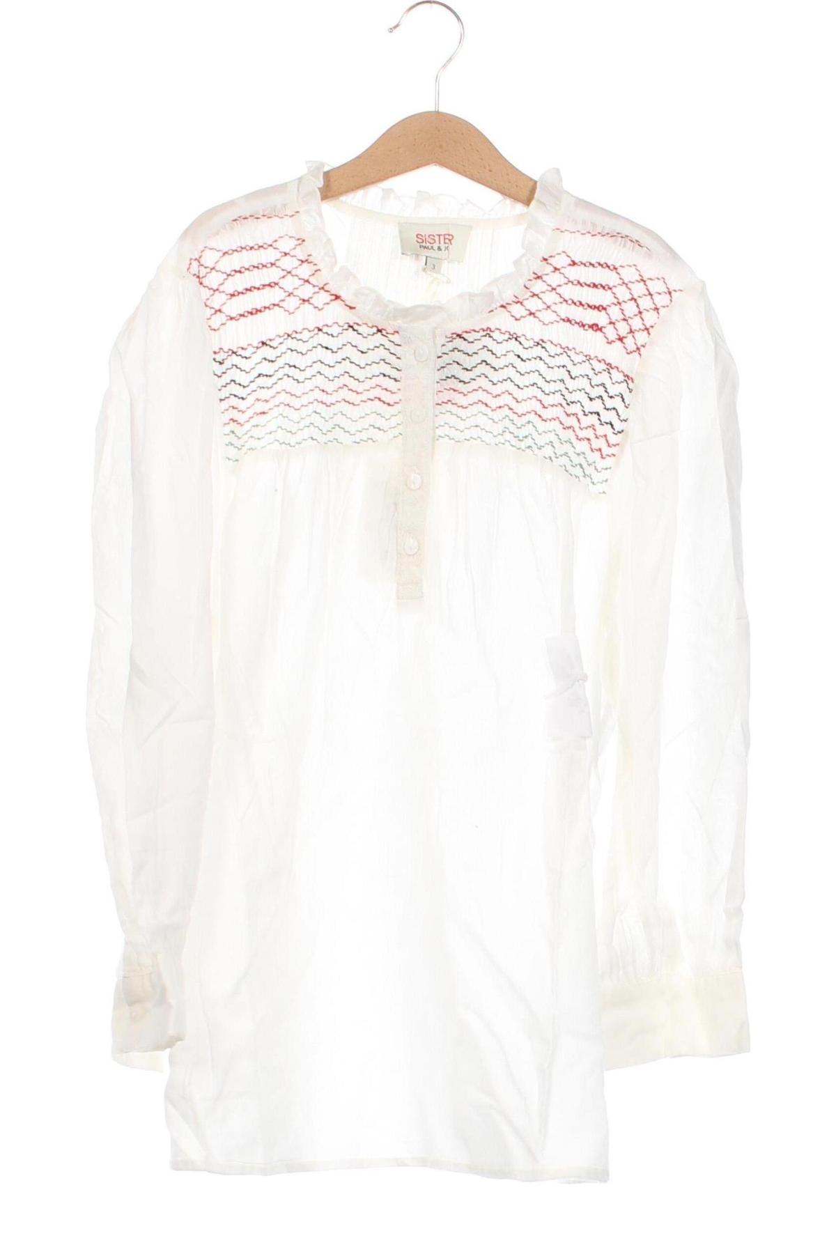 Дамска блуза Paul & Joe Sister, Размер M, Цвят Бял, Цена 52,50 лв.
