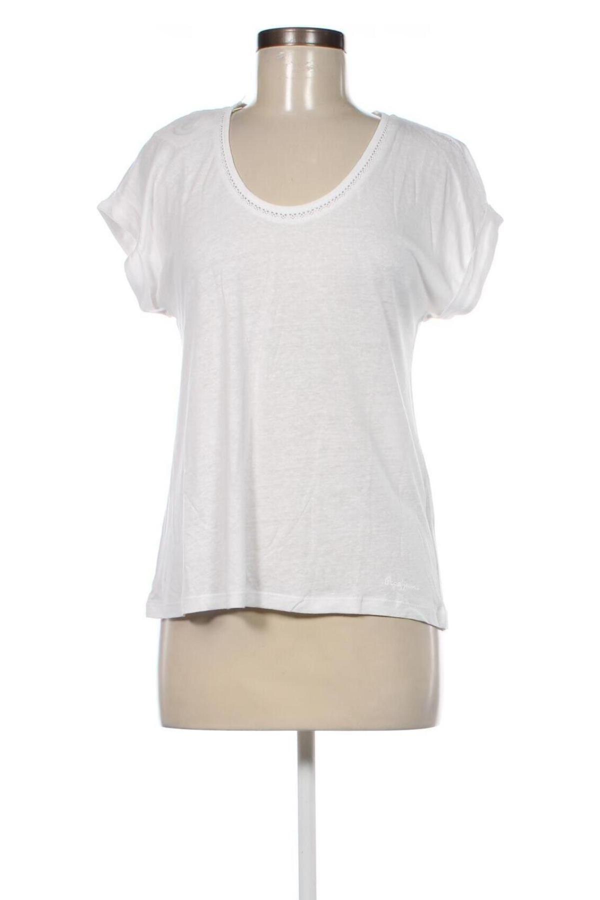 Damen Shirt Pepe Jeans, Größe S, Farbe Weiß, Preis € 22,61
