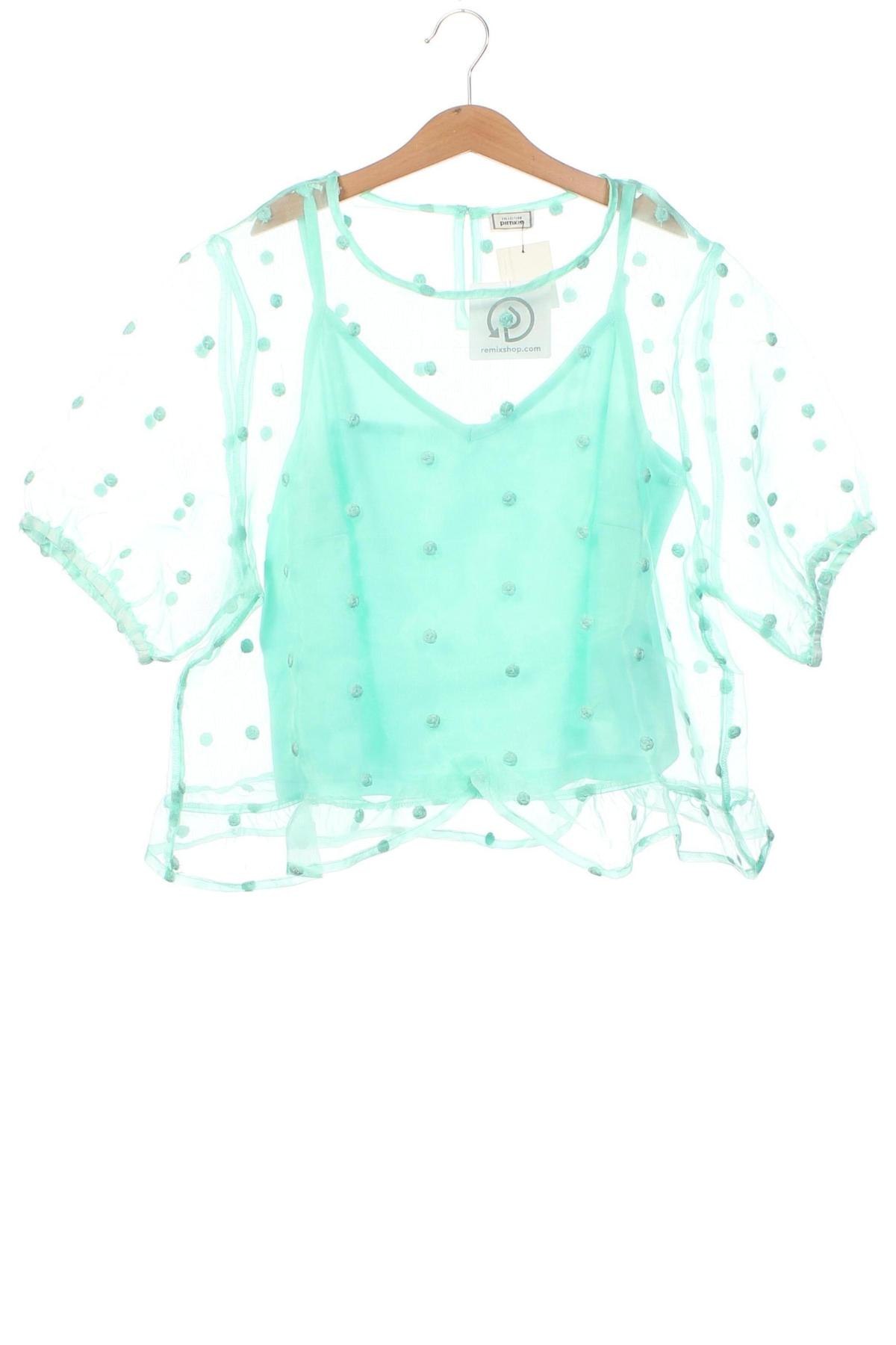 Γυναικεία μπλούζα Pimkie, Μέγεθος M, Χρώμα Πράσινο, Τιμή 6,55 €