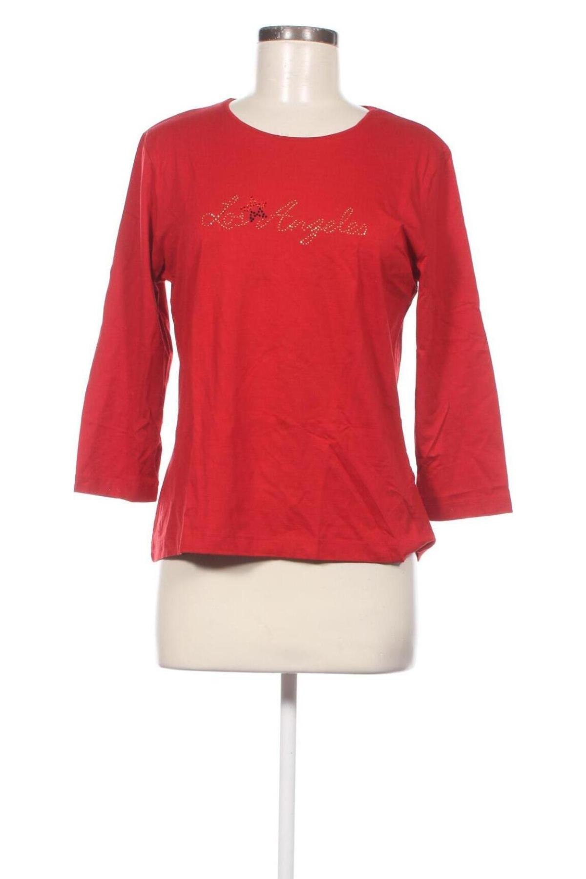 Γυναικεία μπλούζα Public, Μέγεθος M, Χρώμα Κόκκινο, Τιμή 2,47 €