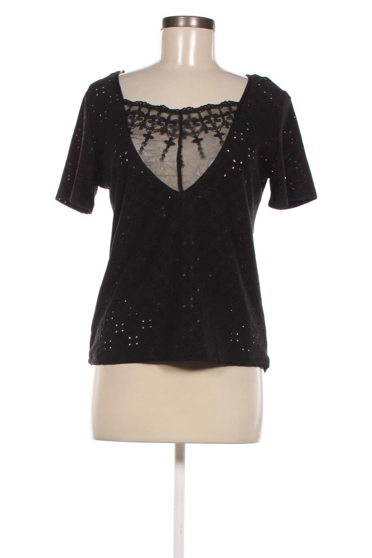 Дамска блуза SHEIN, Размер S, Цвят Черен, Цена 18,82 лв.