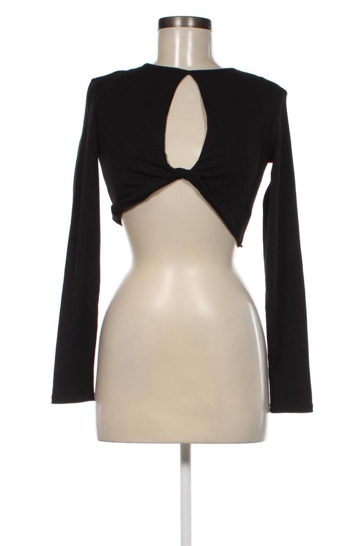 Дамска блуза Tally Weijl, Размер M, Цвят Черен, Цена 7,75 лв.