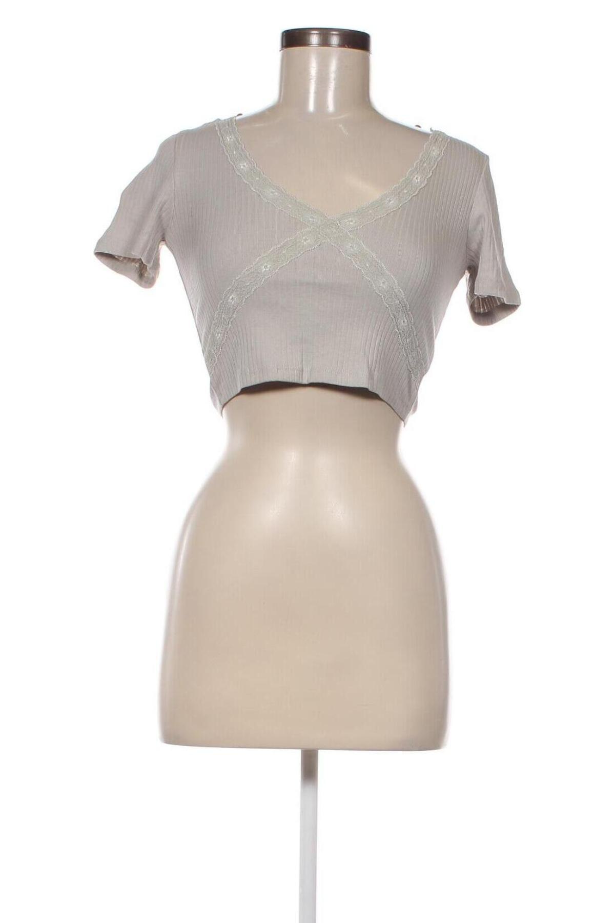Damen Shirt Tally Weijl, Größe S, Farbe Beige, Preis 6,39 €