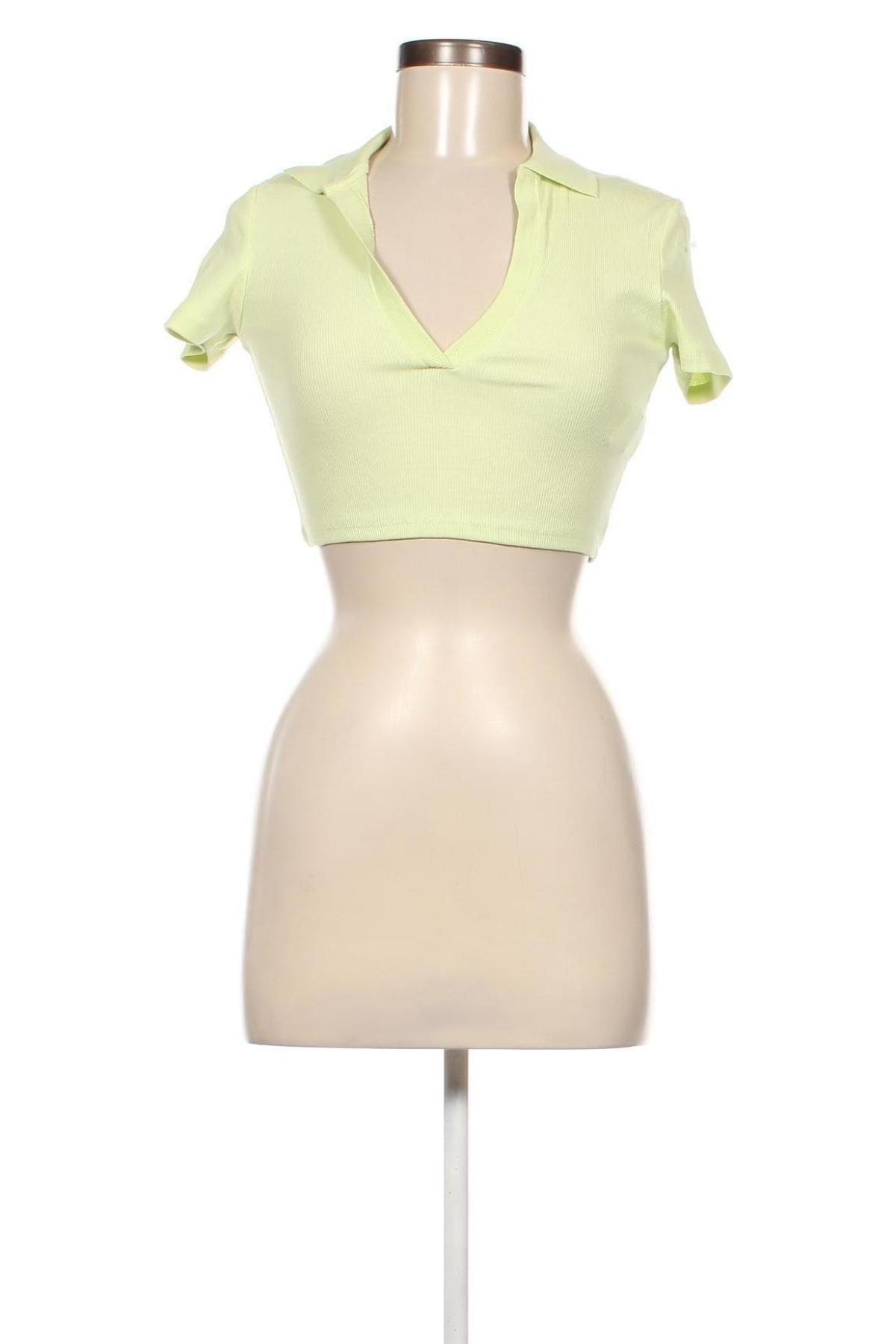 Damen Shirt Tally Weijl, Größe XS, Farbe Grün, Preis 5,75 €