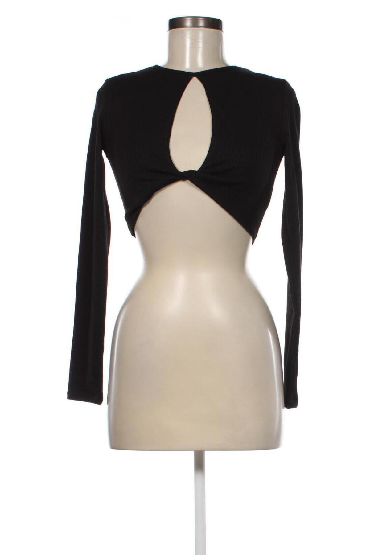 Дамска блуза Tally Weijl, Размер S, Цвят Черен, Цена 8,06 лв.