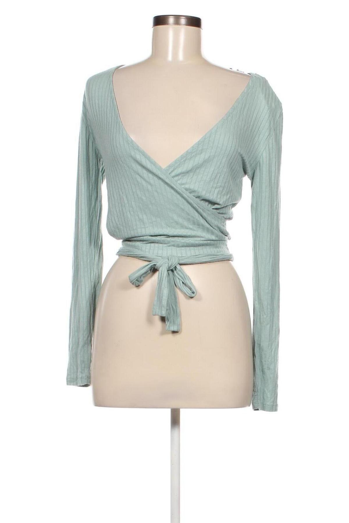 Γυναικεία μπλούζα Undiz, Μέγεθος L, Χρώμα Πράσινο, Τιμή 5,57 €