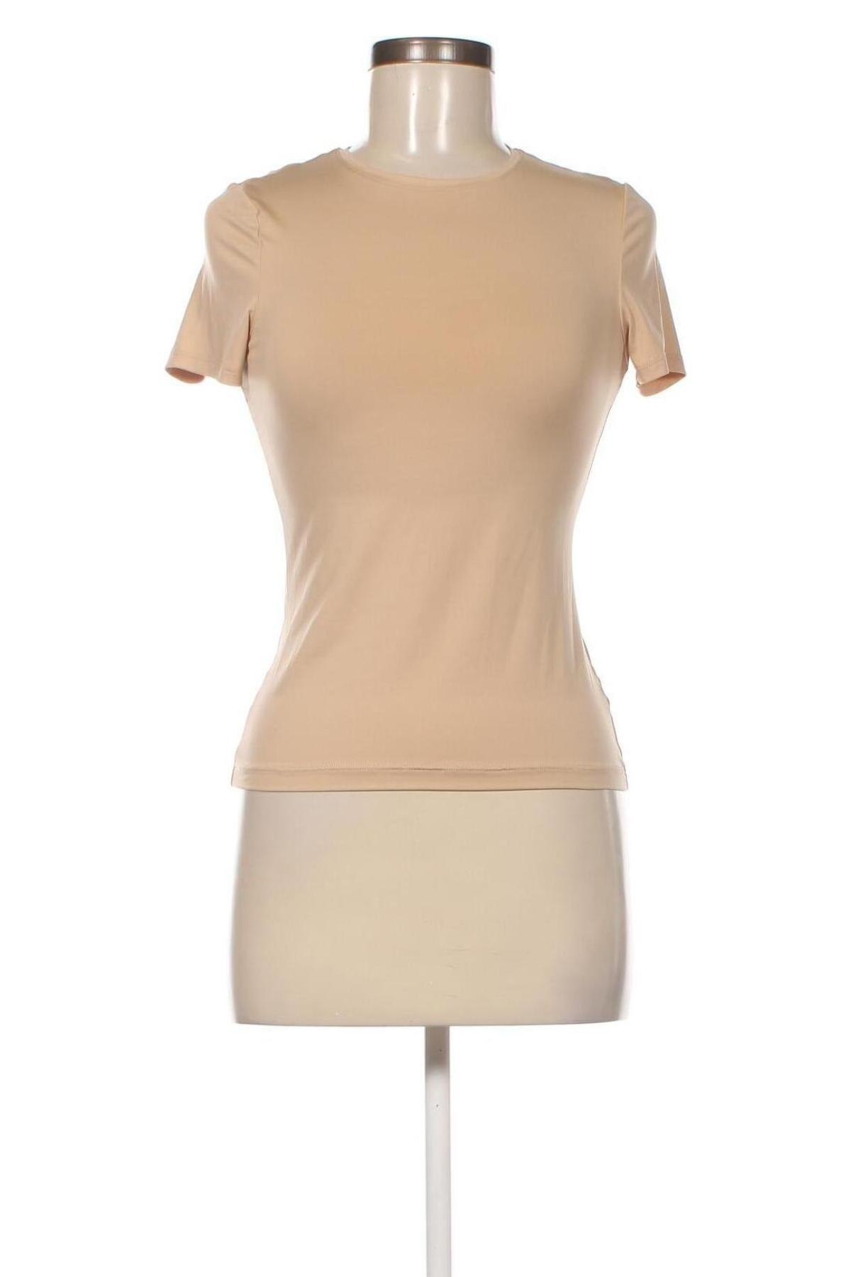 Γυναικεία μπλούζα Weekday, Μέγεθος S, Χρώμα  Μπέζ, Τιμή 3,61 €