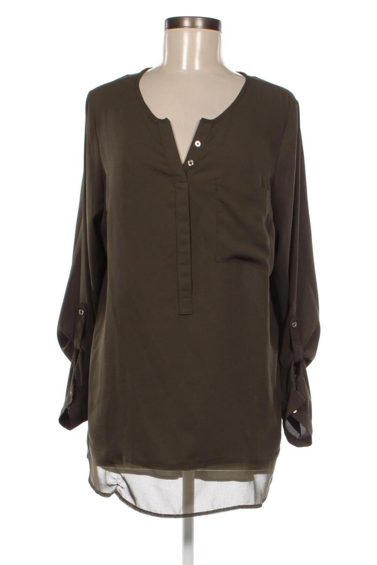 Дамска блуза Yessica, Размер L, Цвят Зелен, Цена 5,32 лв.