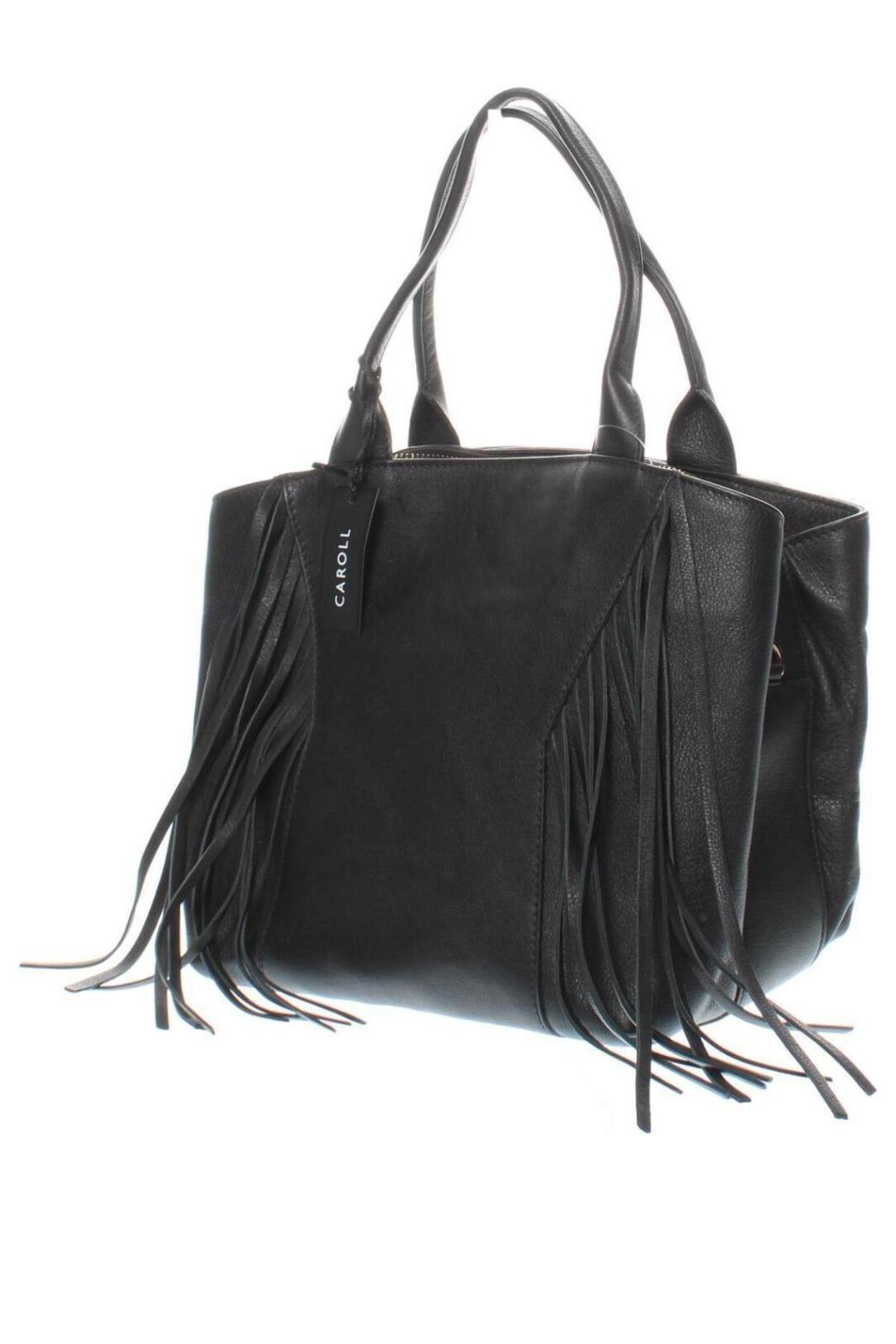 Γυναικεία τσάντα Caroll, Χρώμα Μαύρο, Τιμή 140,32 €
