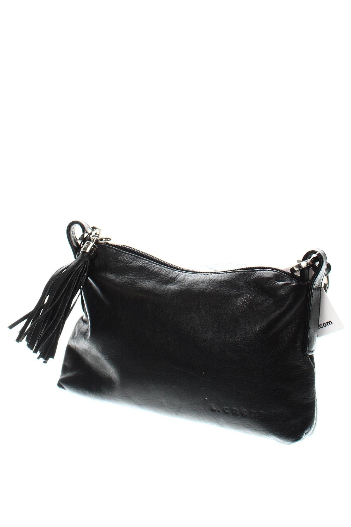 Γυναικεία τσάντα L.Credi, Χρώμα Μαύρο, Τιμή 23,16 €