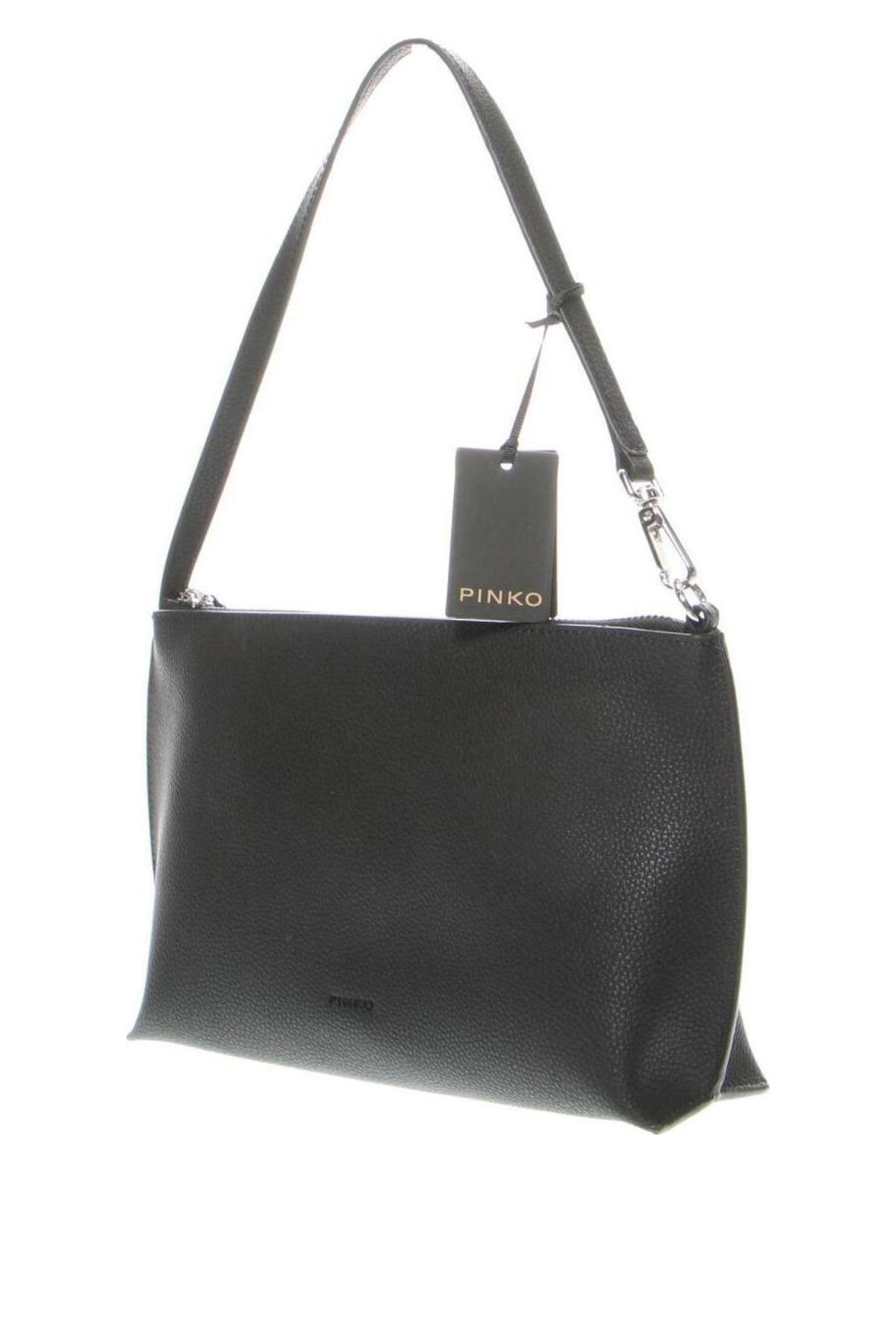 Дамска чанта Pinko, Цвят Черен, Цена 274,77 лв.