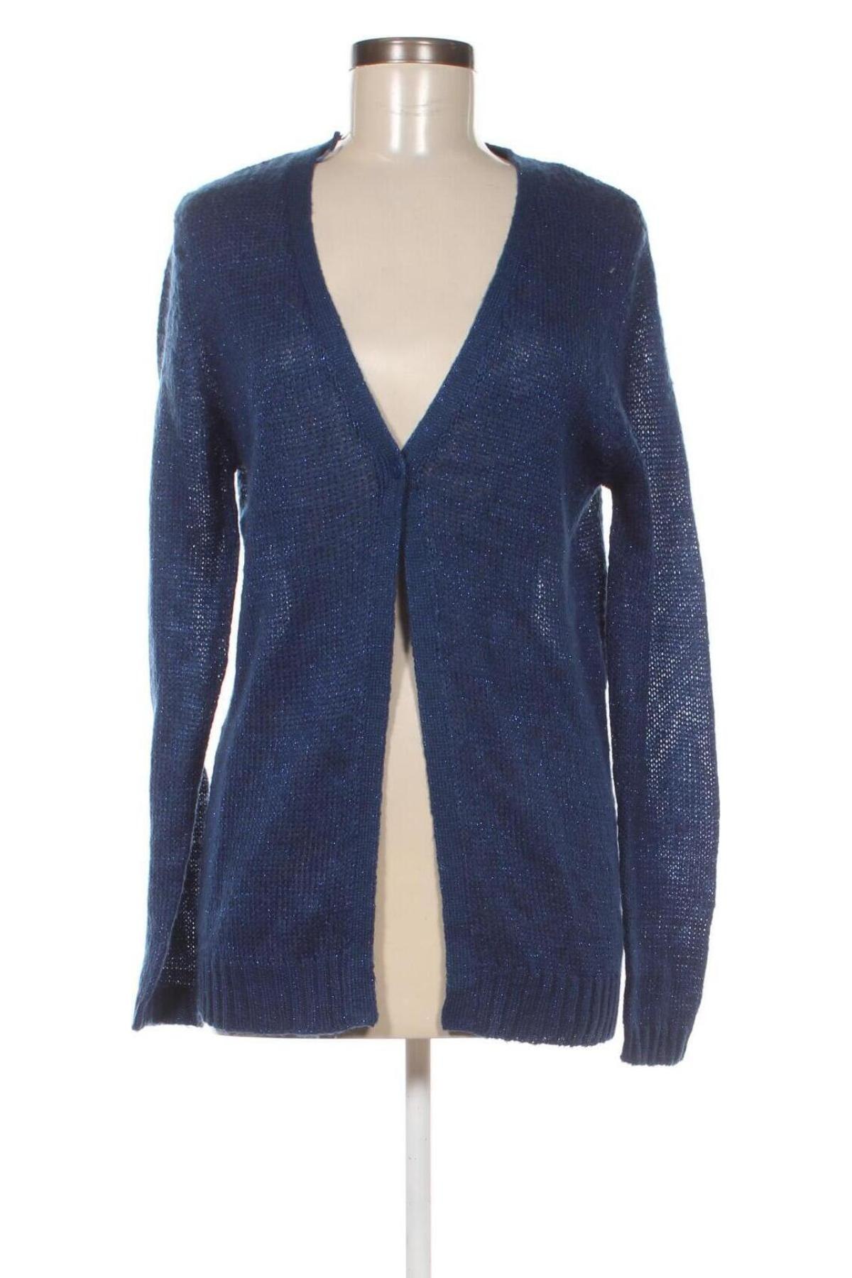 Damen Strickjacke, Größe M, Farbe Blau, Preis 7,06 €