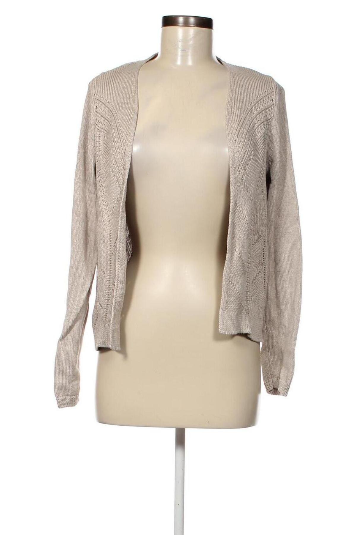 Damen Strickjacke H&M, Größe M, Farbe Beige, Preis 2,83 €