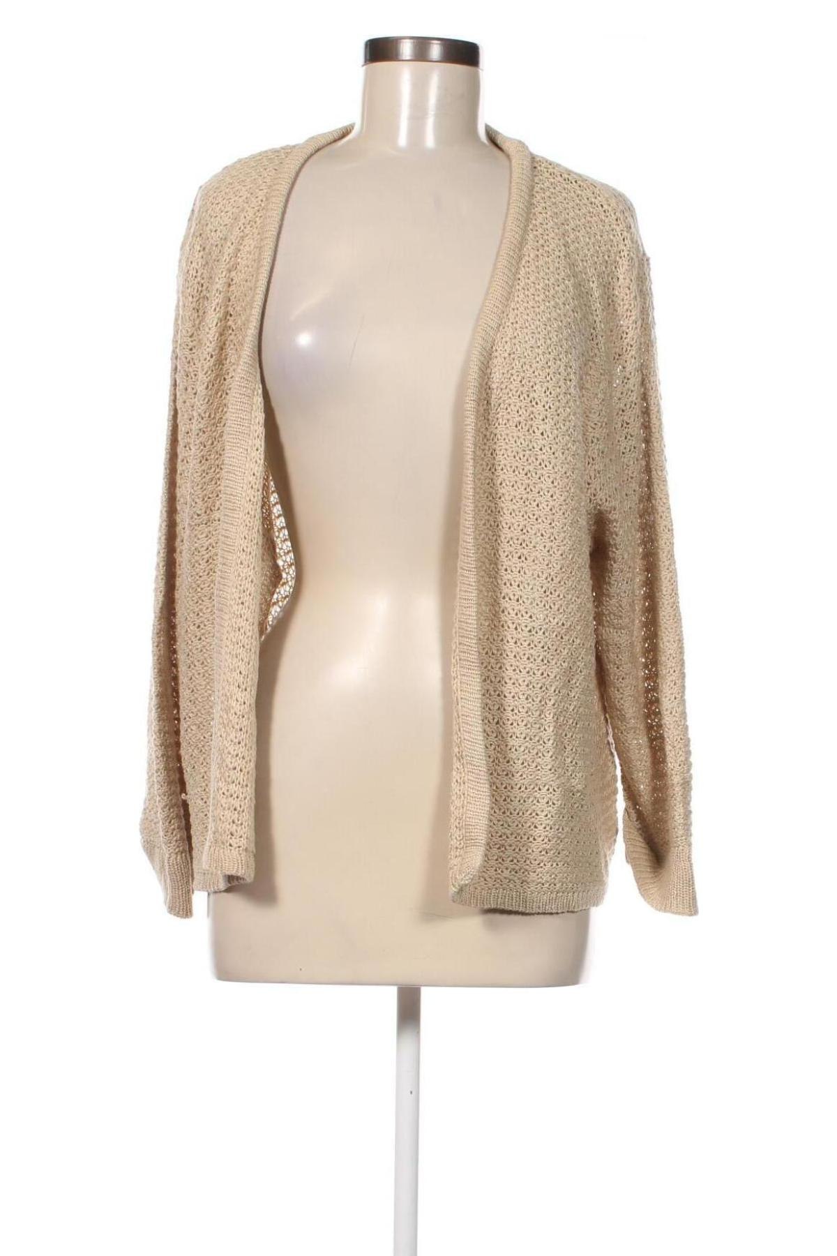 Damen Strickjacke Janina, Größe XXL, Farbe Beige, Preis 8,07 €