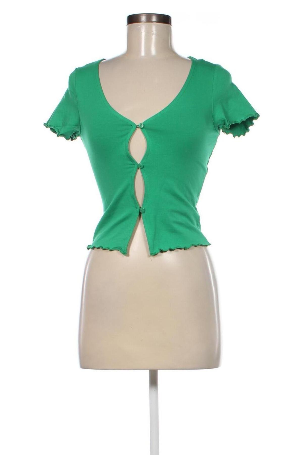 Γυναικεία ζακέτα Monki, Μέγεθος S, Χρώμα Πράσινο, Τιμή 7,58 €