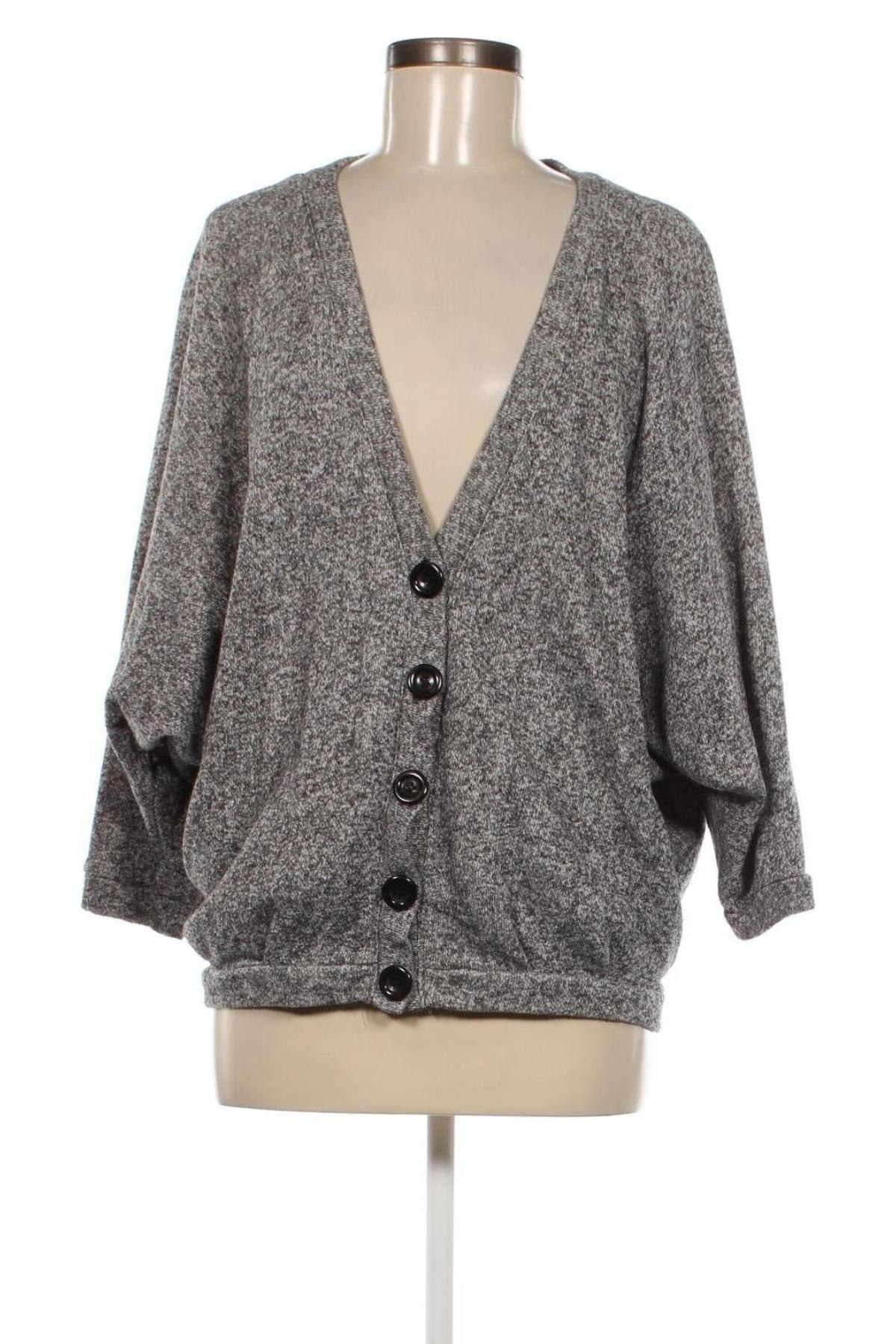 Cardigan de damă Stradivarius, Mărime S, Culoare Gri, Preț 13,32 Lei