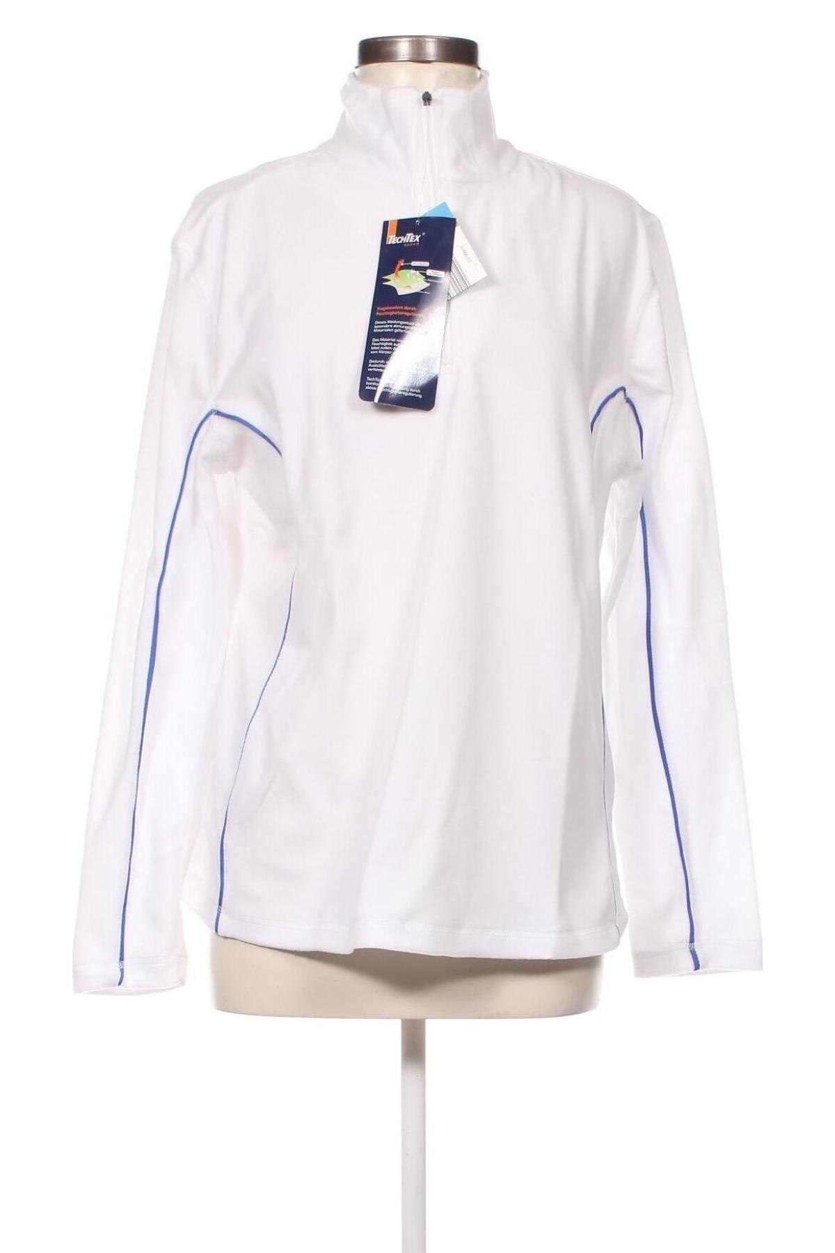 Дамска поларена блуза Crane, Размер XL, Цвят Бял, Цена 31,00 лв.