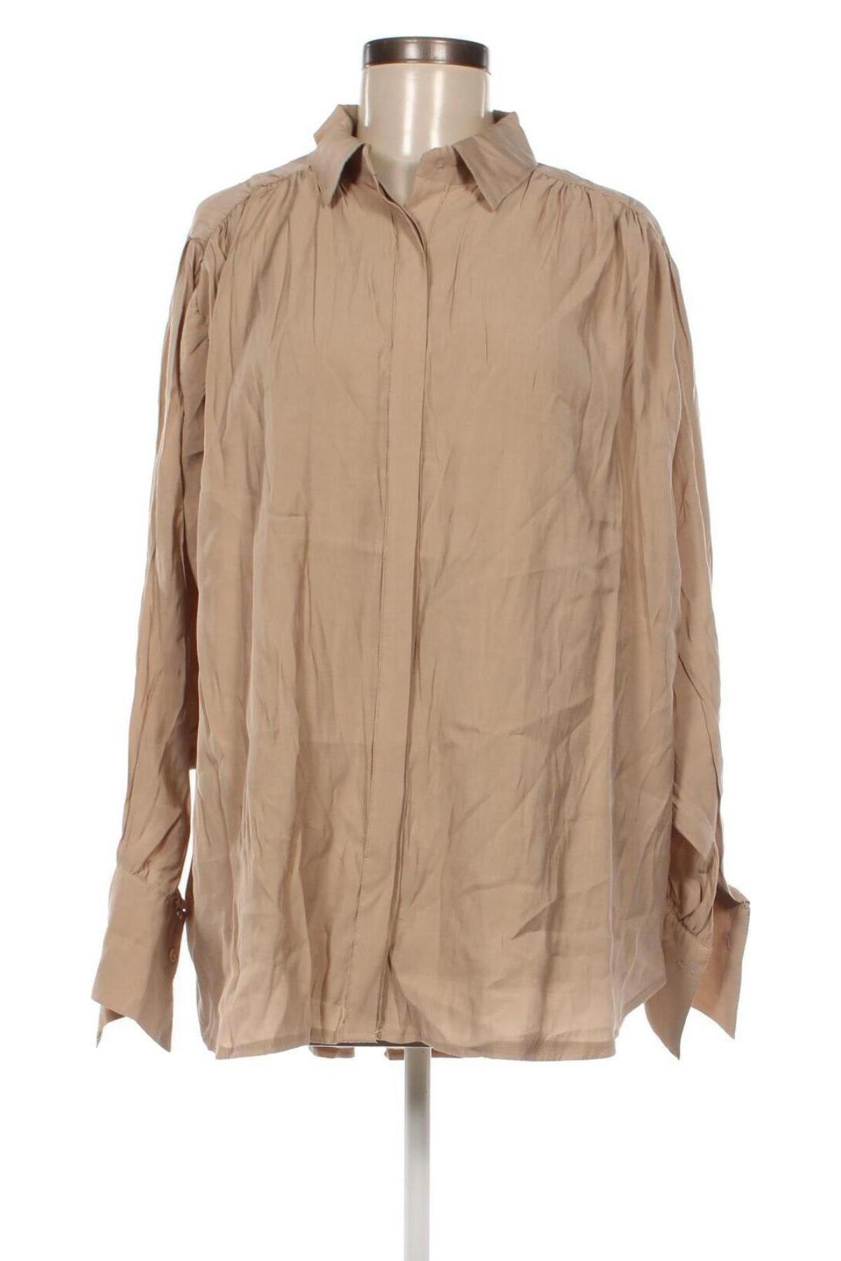 Γυναικείο πουκάμισο Answear, Μέγεθος L, Χρώμα  Μπέζ, Τιμή 10,52 €