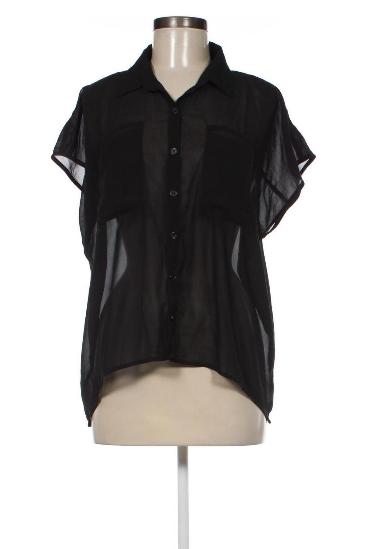 Γυναικείο πουκάμισο Bik Bok, Μέγεθος S, Χρώμα Μαύρο, Τιμή 3,96 €