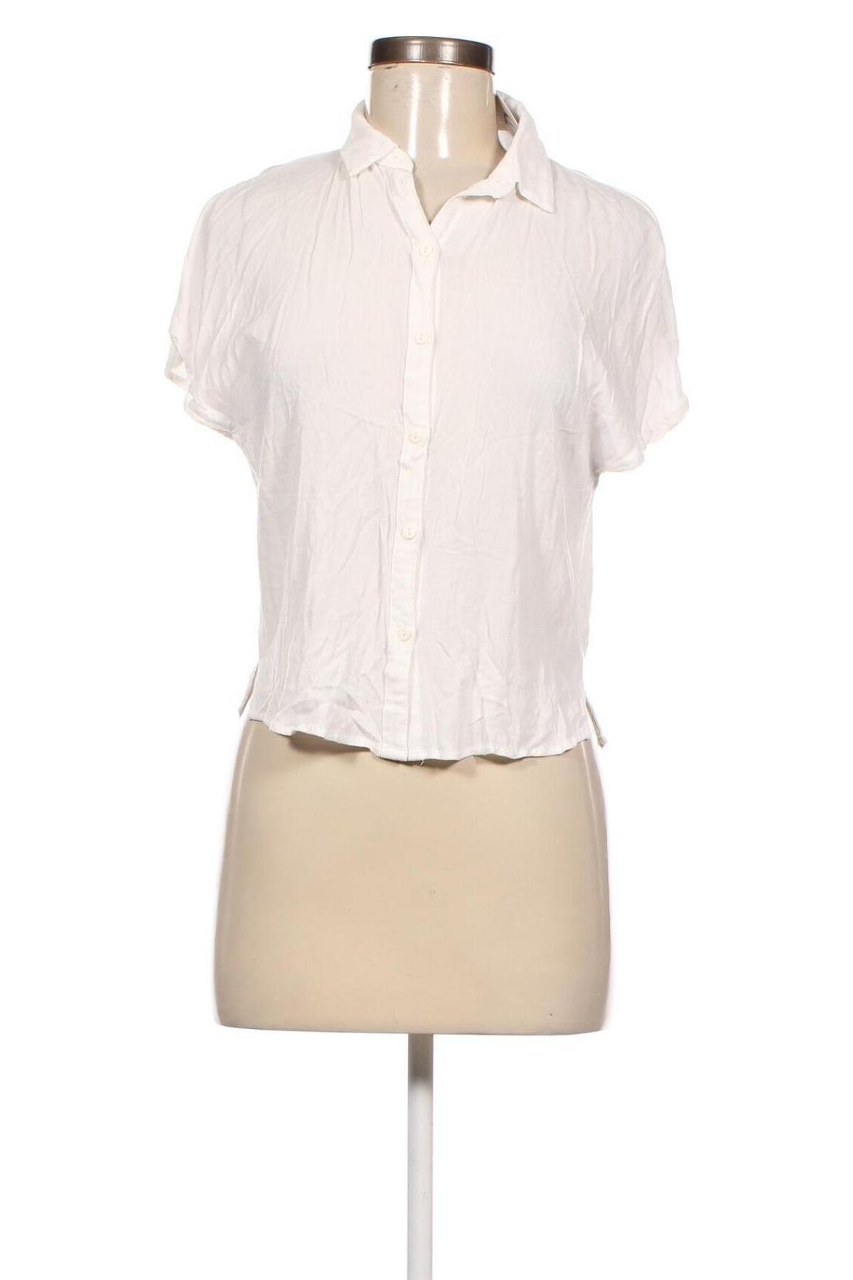 Дамска риза H&M Divided, Размер XXS, Цвят Бял, Цена 12,00 лв.