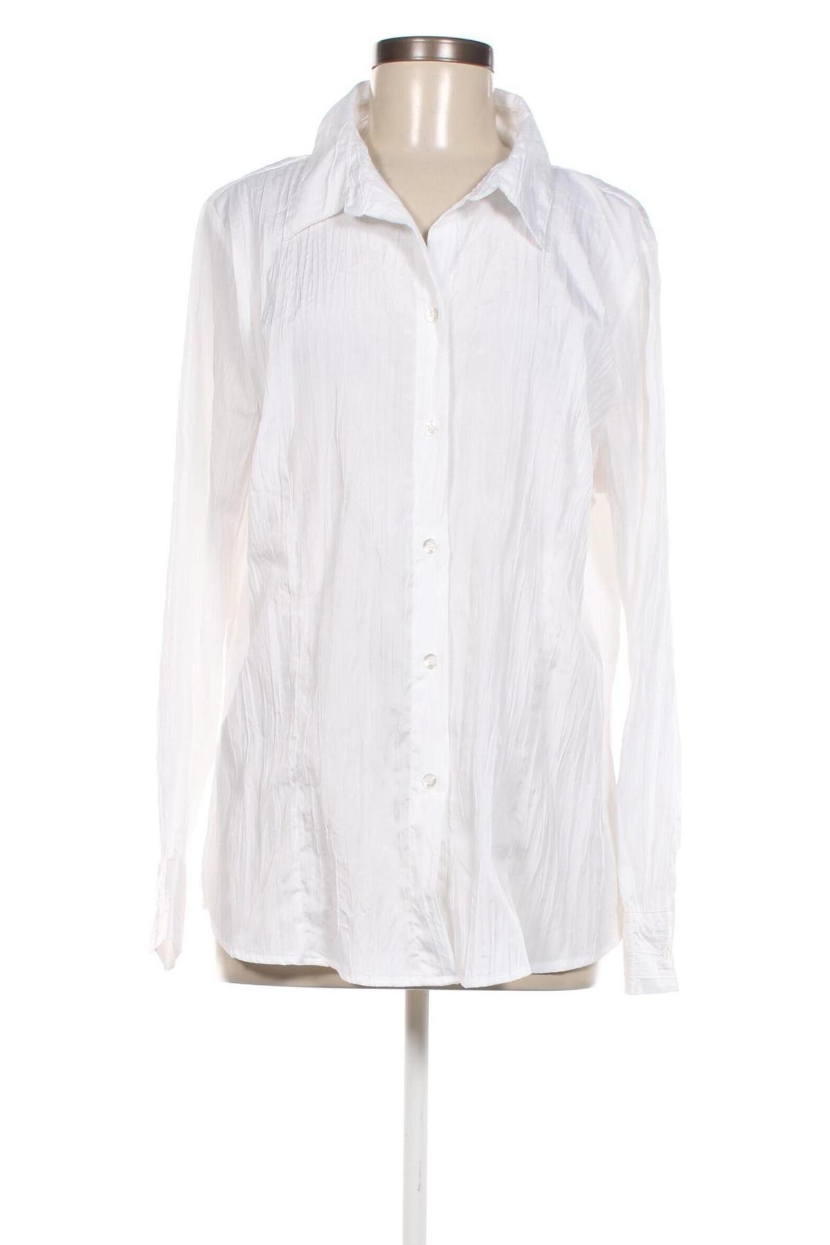 Γυναικείο πουκάμισο Janina, Μέγεθος XL, Χρώμα Λευκό, Τιμή 15,46 €
