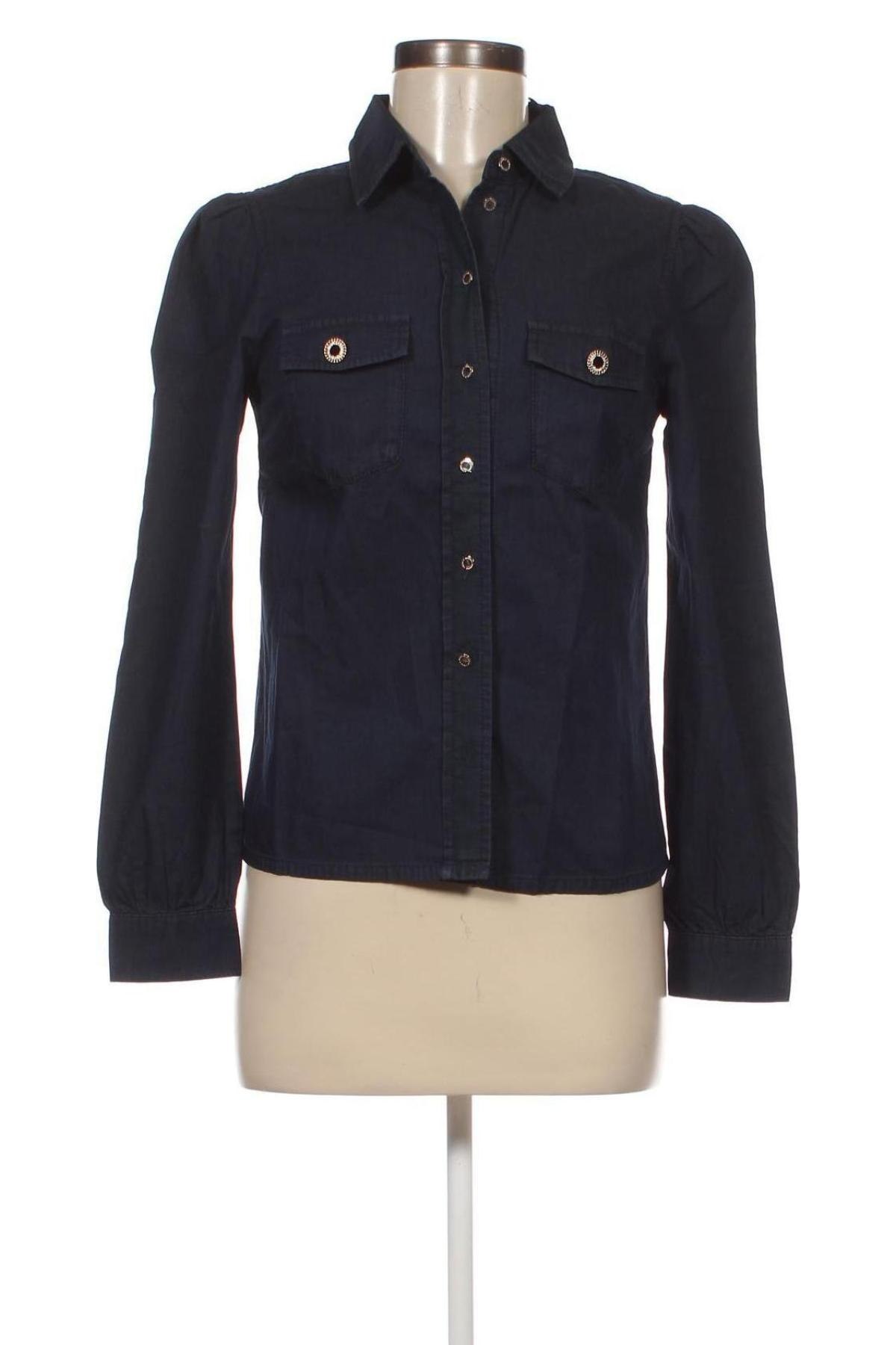 Γυναικείο πουκάμισο Morgan, Μέγεθος XS, Χρώμα Μπλέ, Τιμή 8,91 €