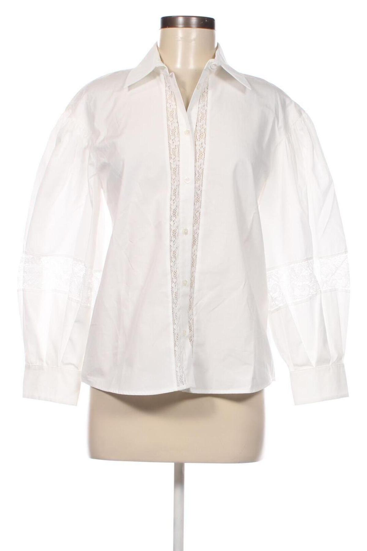 Дамска риза Weekend Max Mara, Размер S, Цвят Бял, Цена 529,00 лв.