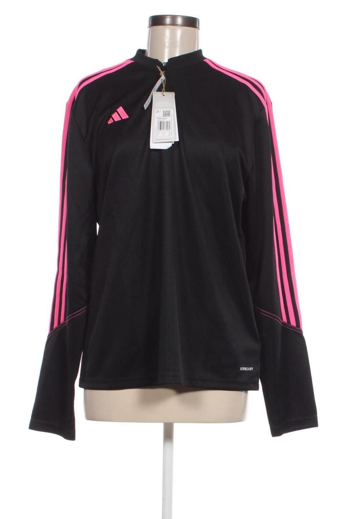 Bluză trening de femei Adidas, Mărime XL, Culoare Negru, Preț 103,95 Lei
