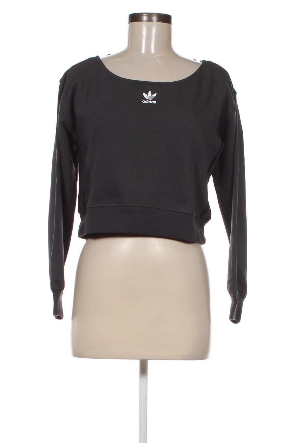 Damen Sport Shirt Adidas Originals, Größe XS, Farbe Grau, Preis 26,60 €