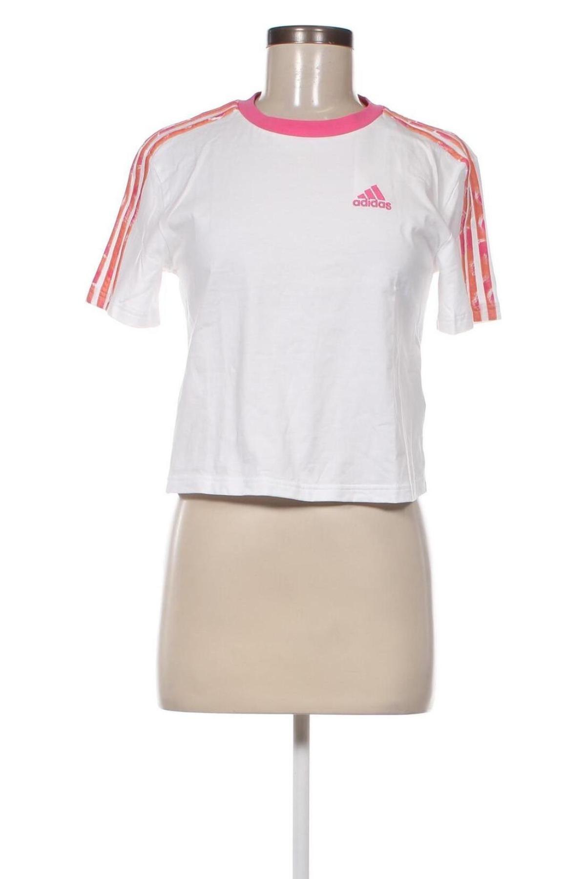 Дамска тениска Adidas, Размер XXS, Цвят Бял, Цена 58,00 лв.