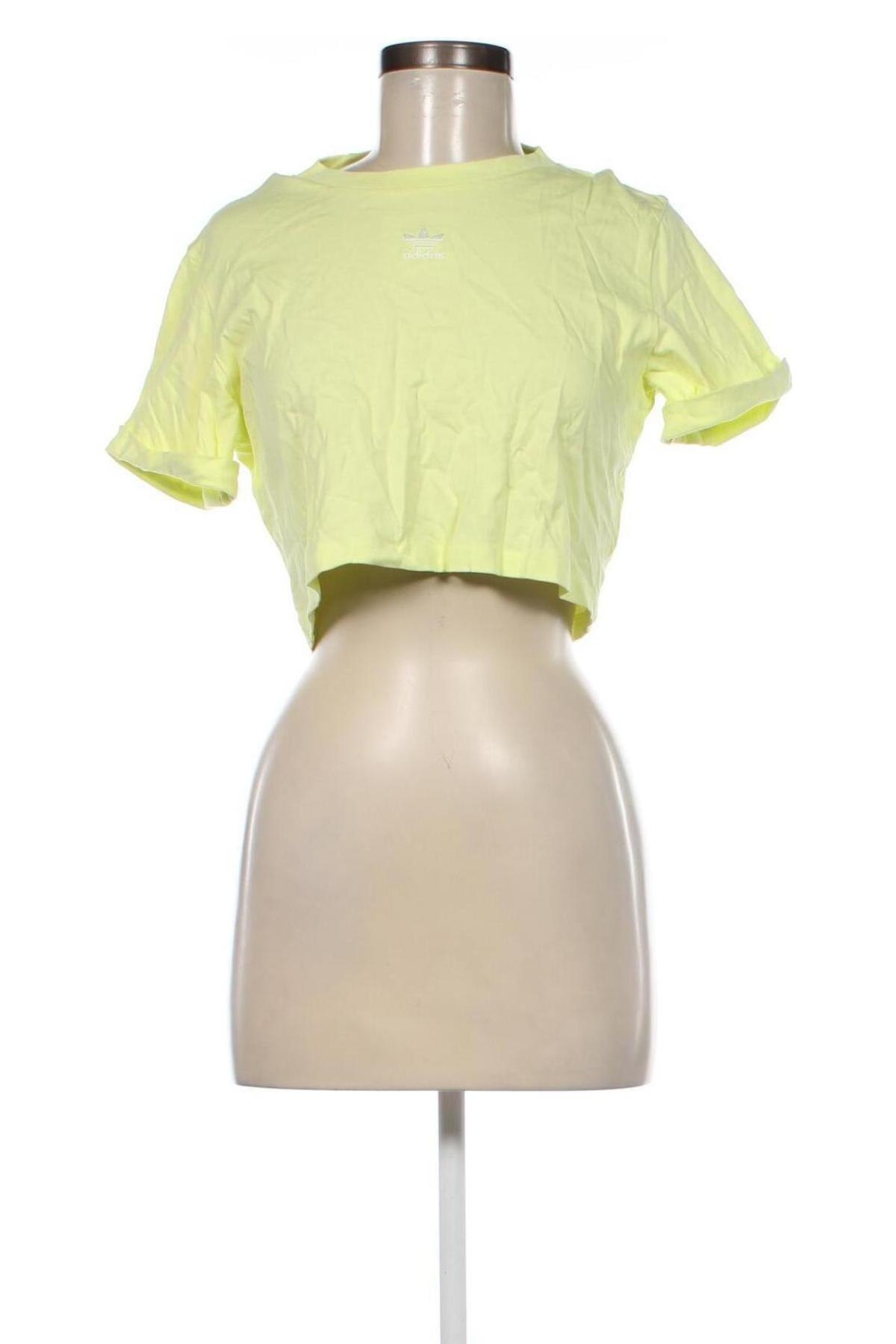 Дамска тениска Adidas Originals, Размер M, Цвят Жълт, Цена 58,00 лв.