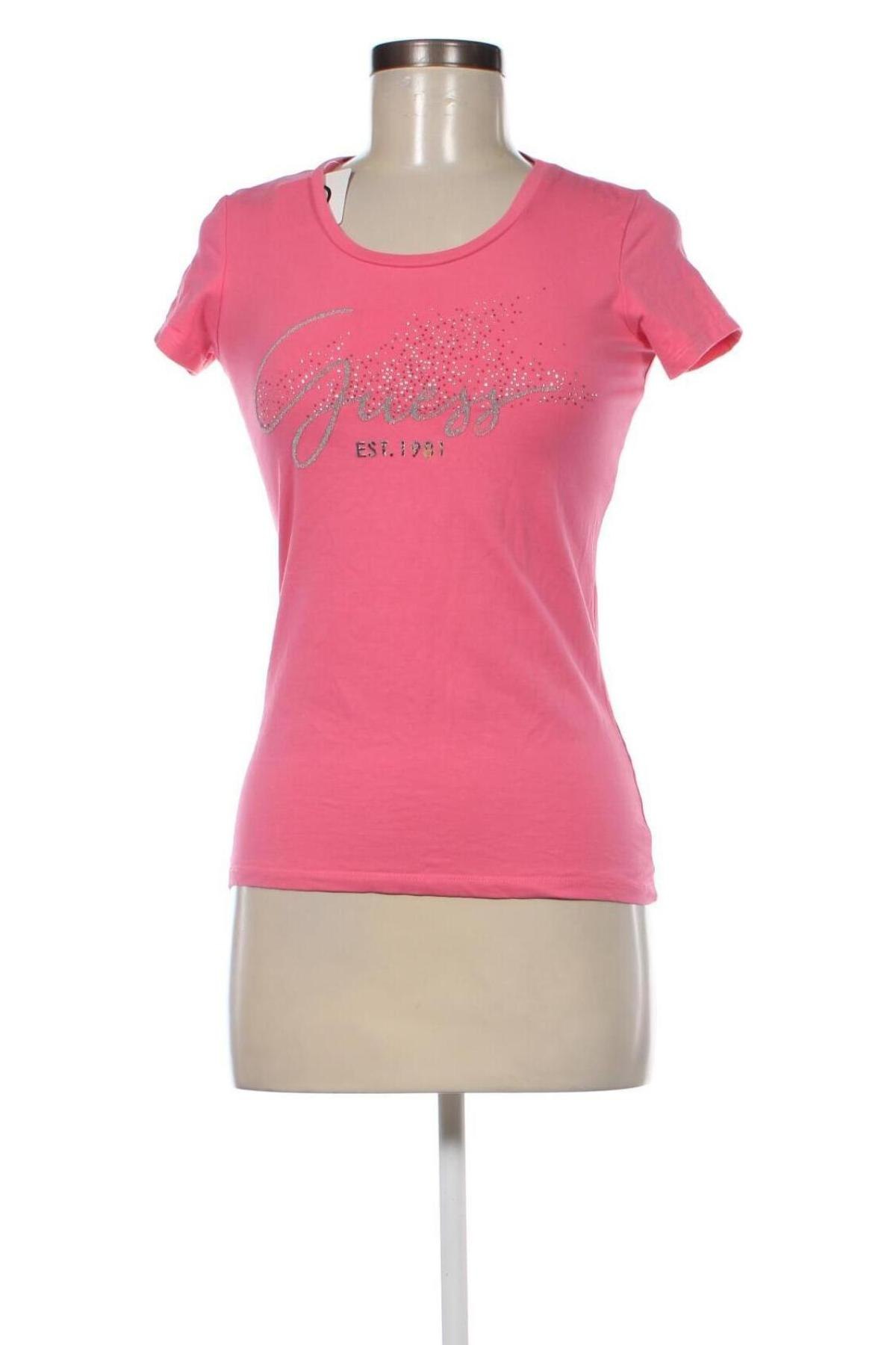 Dámské tričko Guess, Velikost S, Barva Růžová, Cena  913,00 Kč