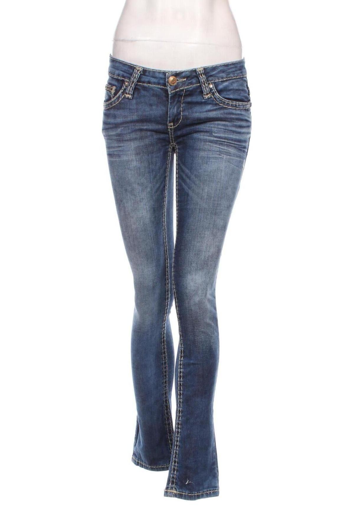 Dámské džíny  Cipo & Baxx, Velikost S, Barva Modrá, Cena  861,00 Kč