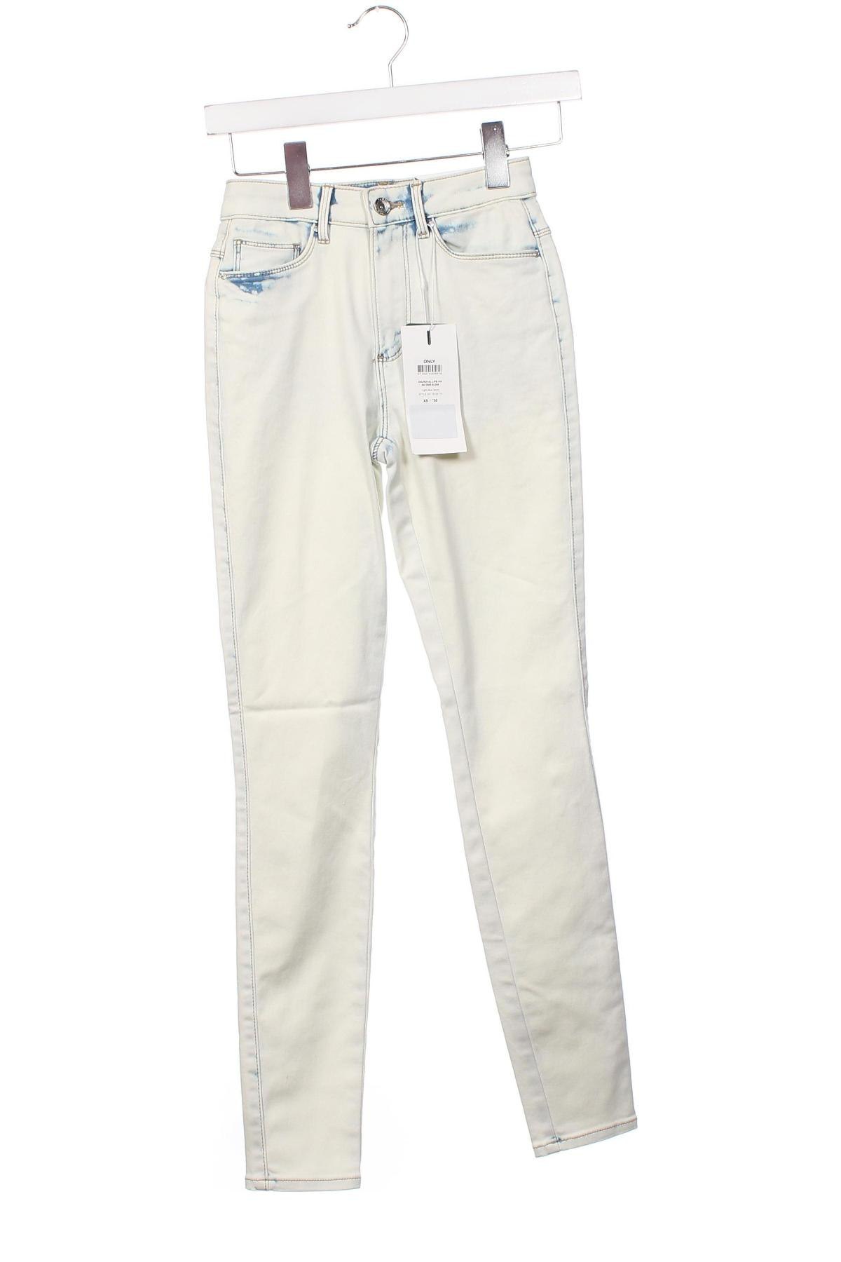 Dámske džínsy  ONLY, Veľkosť XS, Farba Modrá, Cena  9,46 €