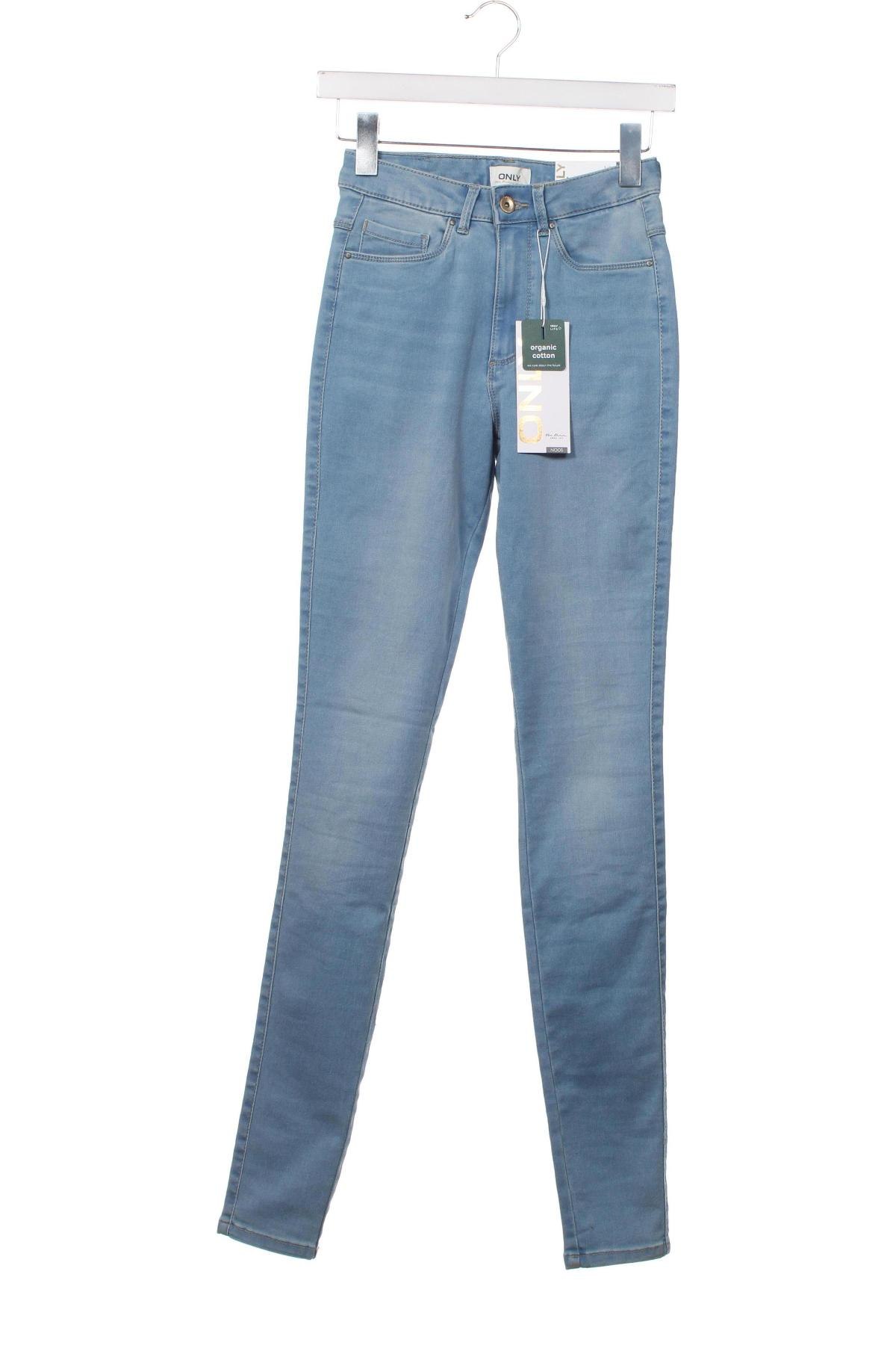 Damskie jeansy ONLY, Rozmiar XXS, Kolor Niebieski, Cena 39,99 zł