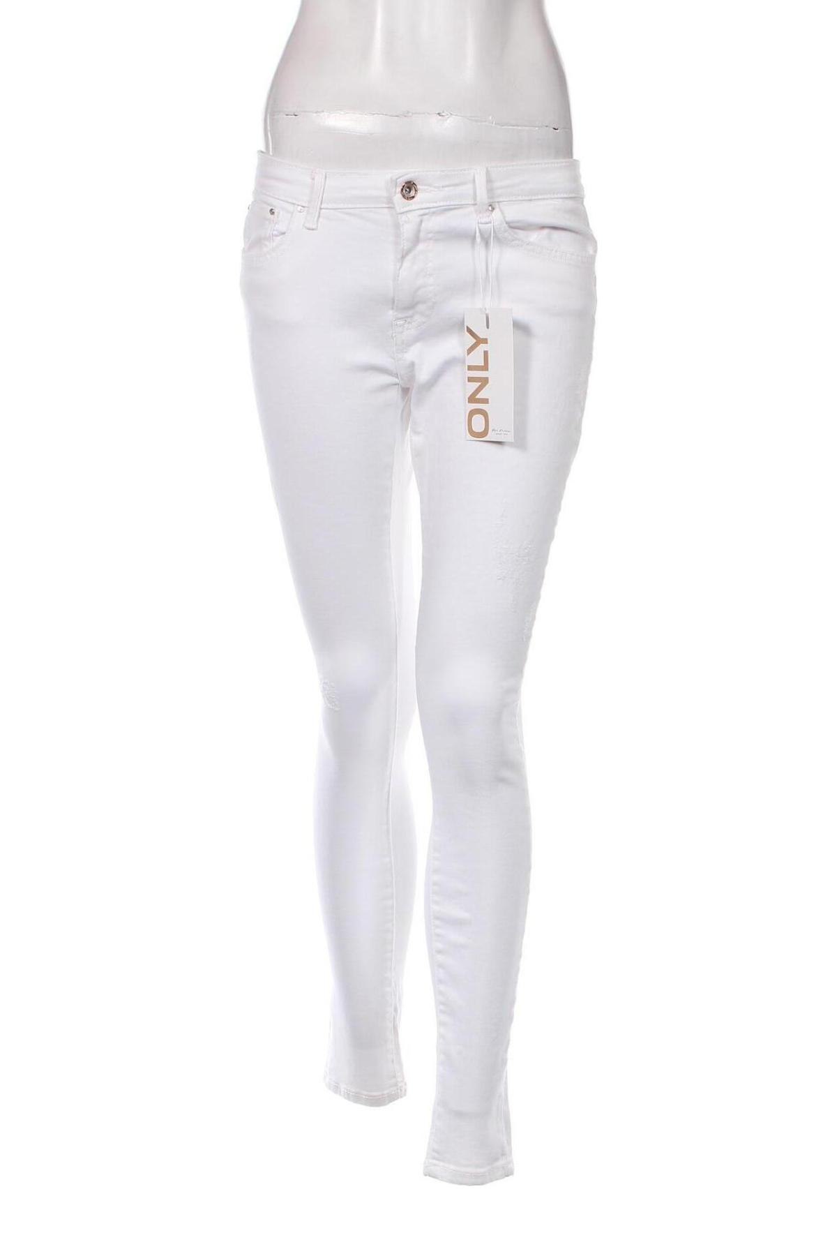 Damen Jeans ONLY, Größe M, Farbe Weiß, Preis € 5,79