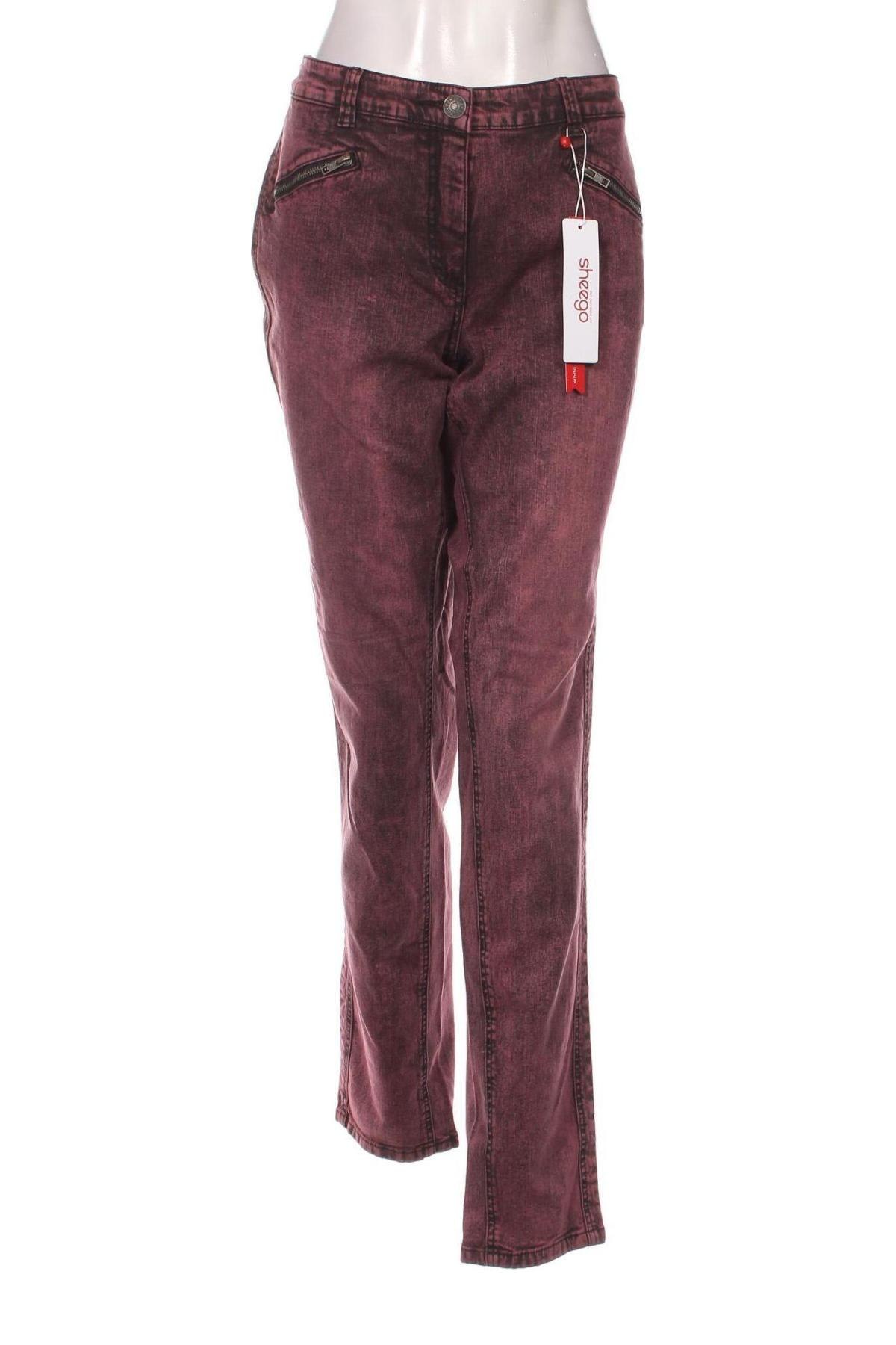 Damen Jeans Sheego, Größe XL, Farbe Rosa, Preis 15,14 €