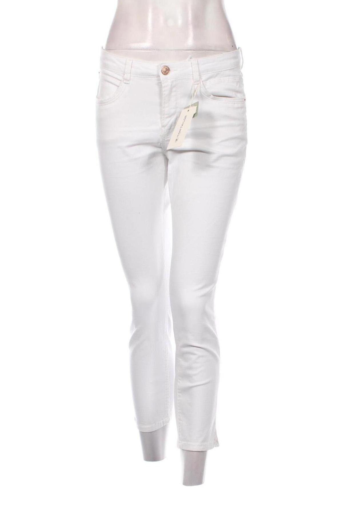 Γυναικείο Τζίν Tom Tailor, Μέγεθος M, Χρώμα Λευκό, Τιμή 44,85 €