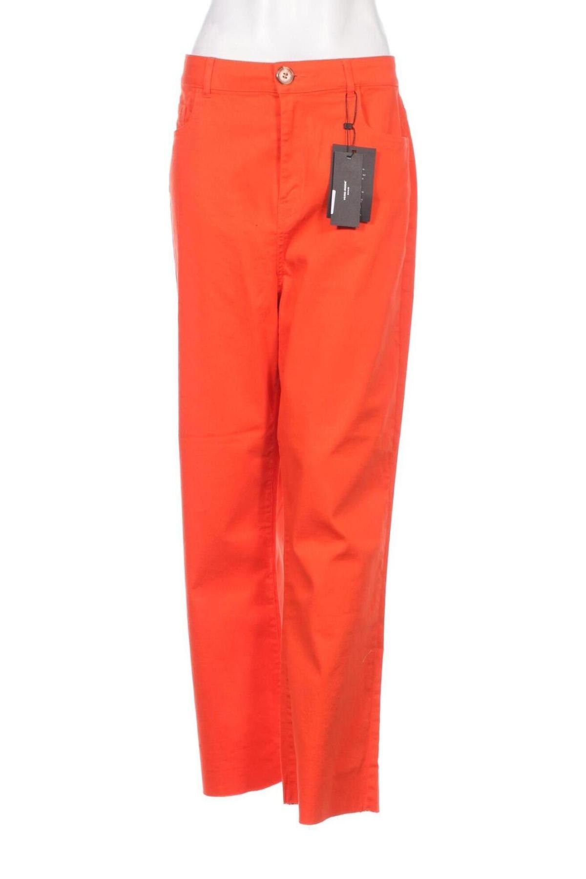 Дамски дънки Vero Moda, Размер XL, Цвят Оранжев, Цена 68,00 лв.