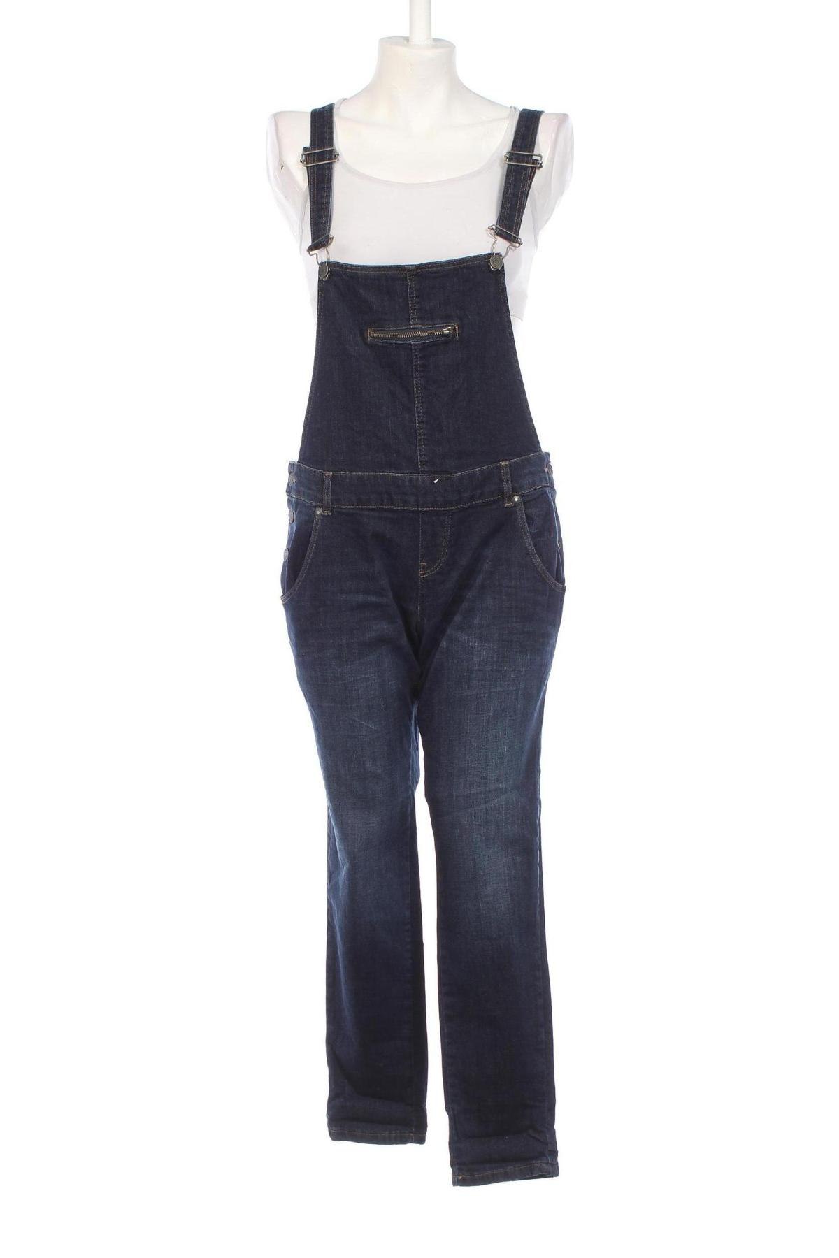 Salopetă jeans de femei Camaieu, Mărime S, Culoare Albastru, Preț 50,99 Lei