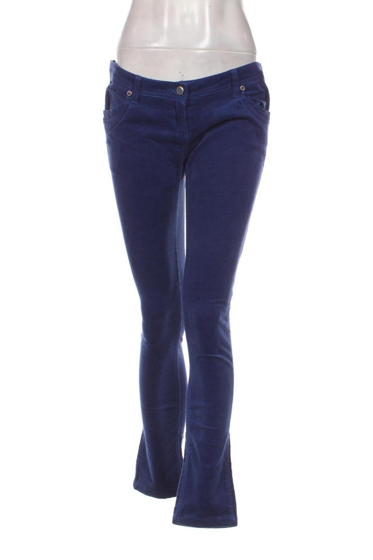 Γυναικείο κοτλέ παντελόνι, Μέγεθος L, Χρώμα Μπλέ, Τιμή 27,67 €