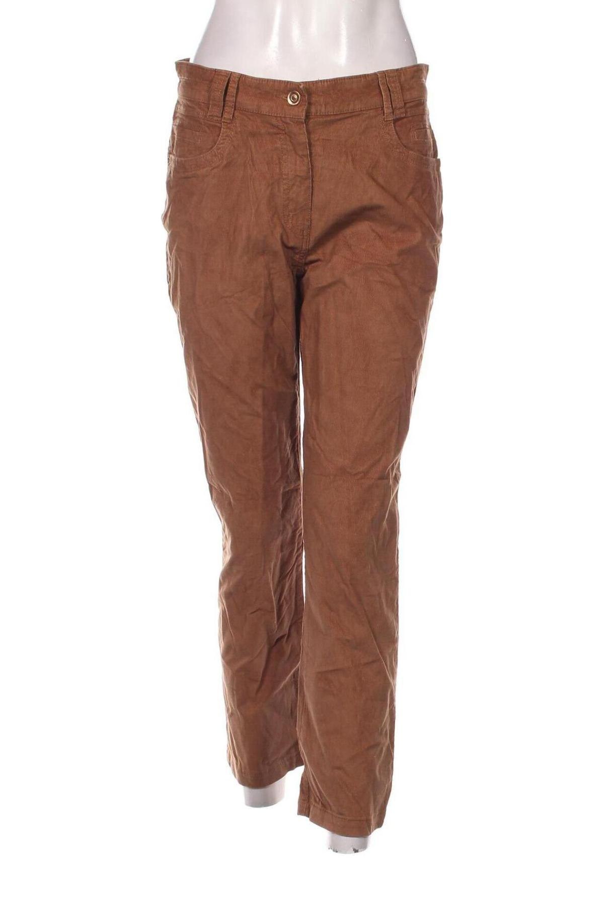 Γυναικείο κοτλέ παντελόνι Bexleys, Μέγεθος M, Χρώμα Καφέ, Τιμή 3,59 €